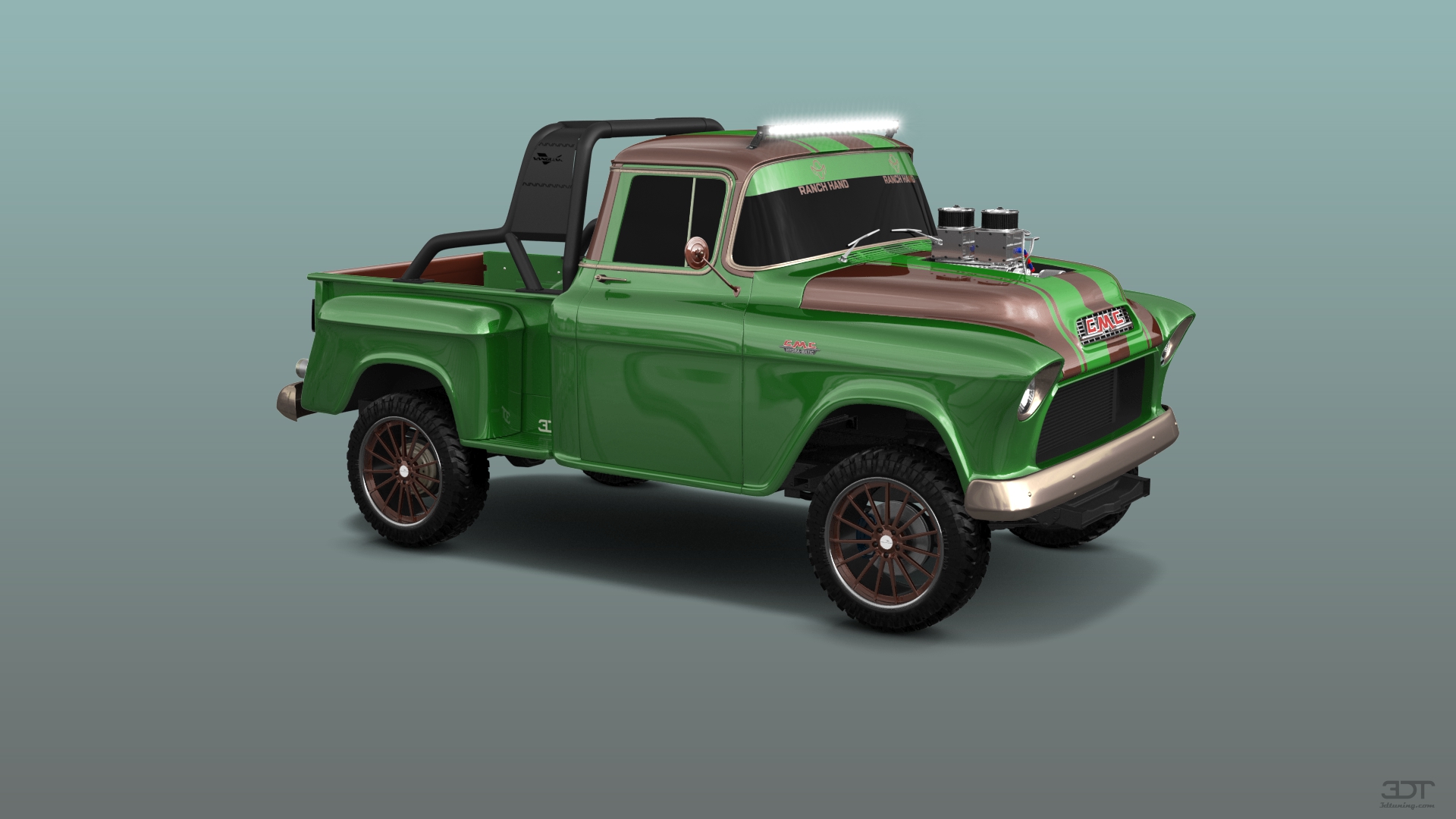 GMC 100 Stepside 2 Door pickup truck 1957