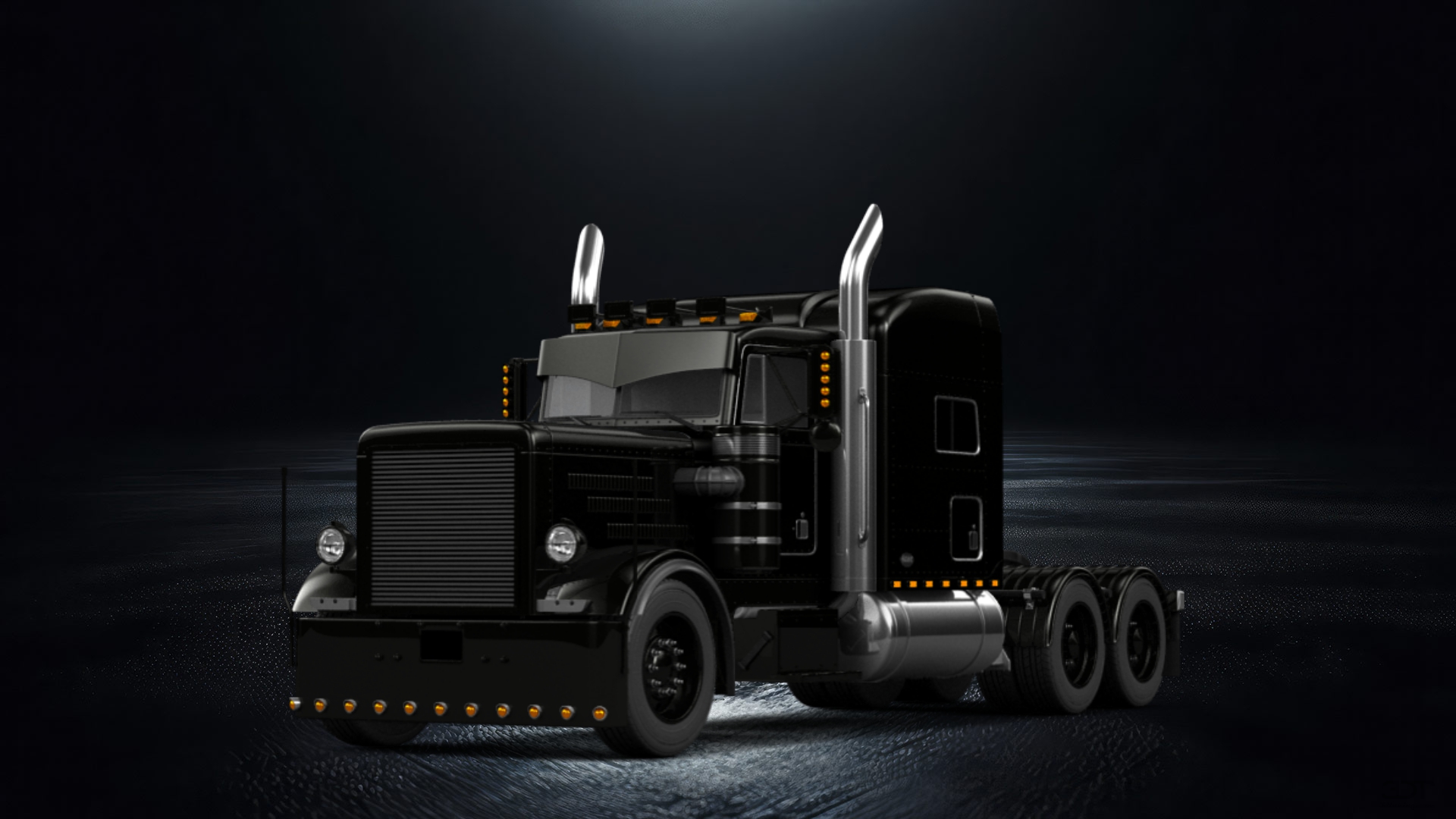 Peterbilt 359 Truck 1987