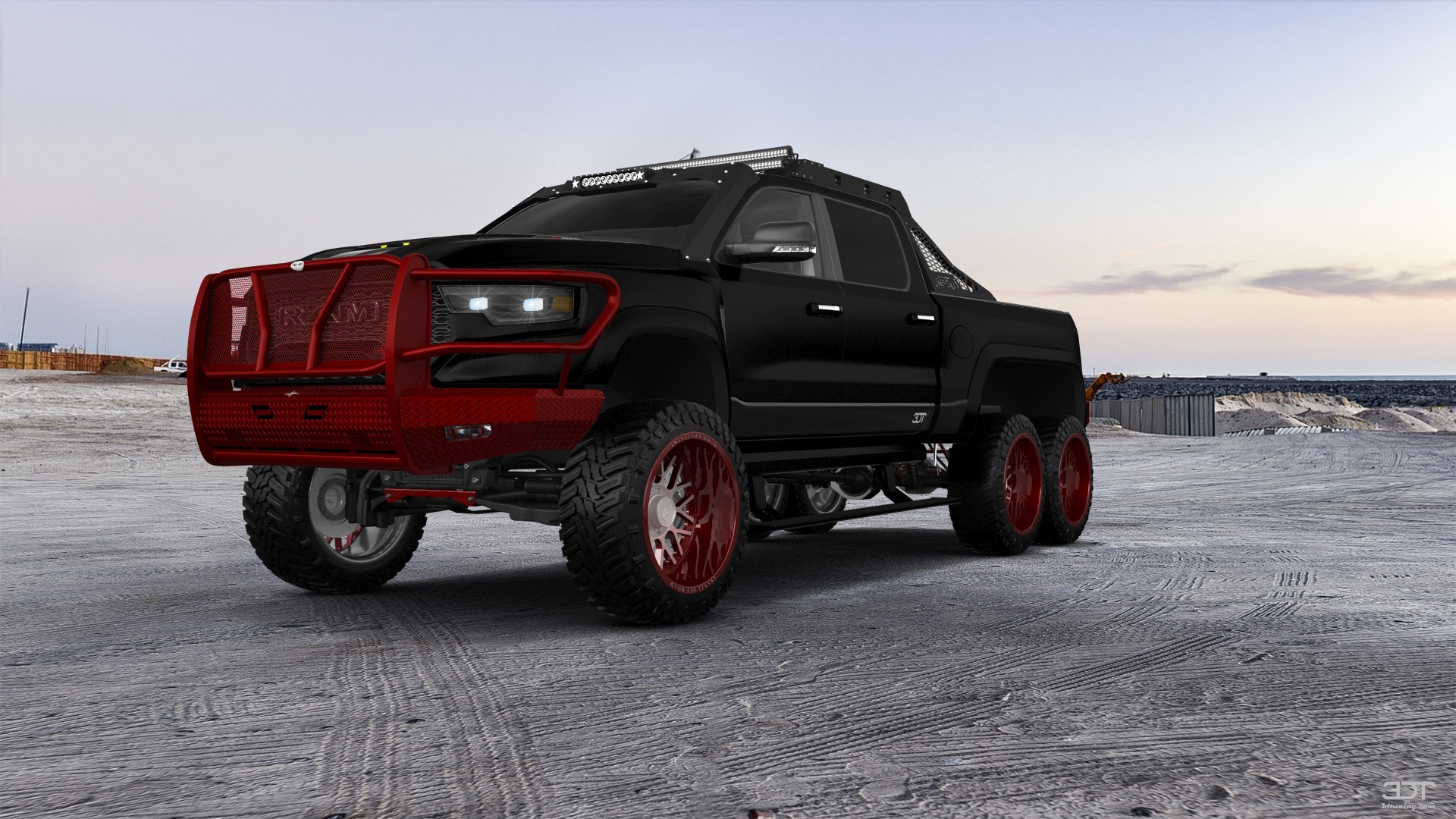 Dodge Ram Hennessey Mammoth 6X6 Truck 2021 tuning