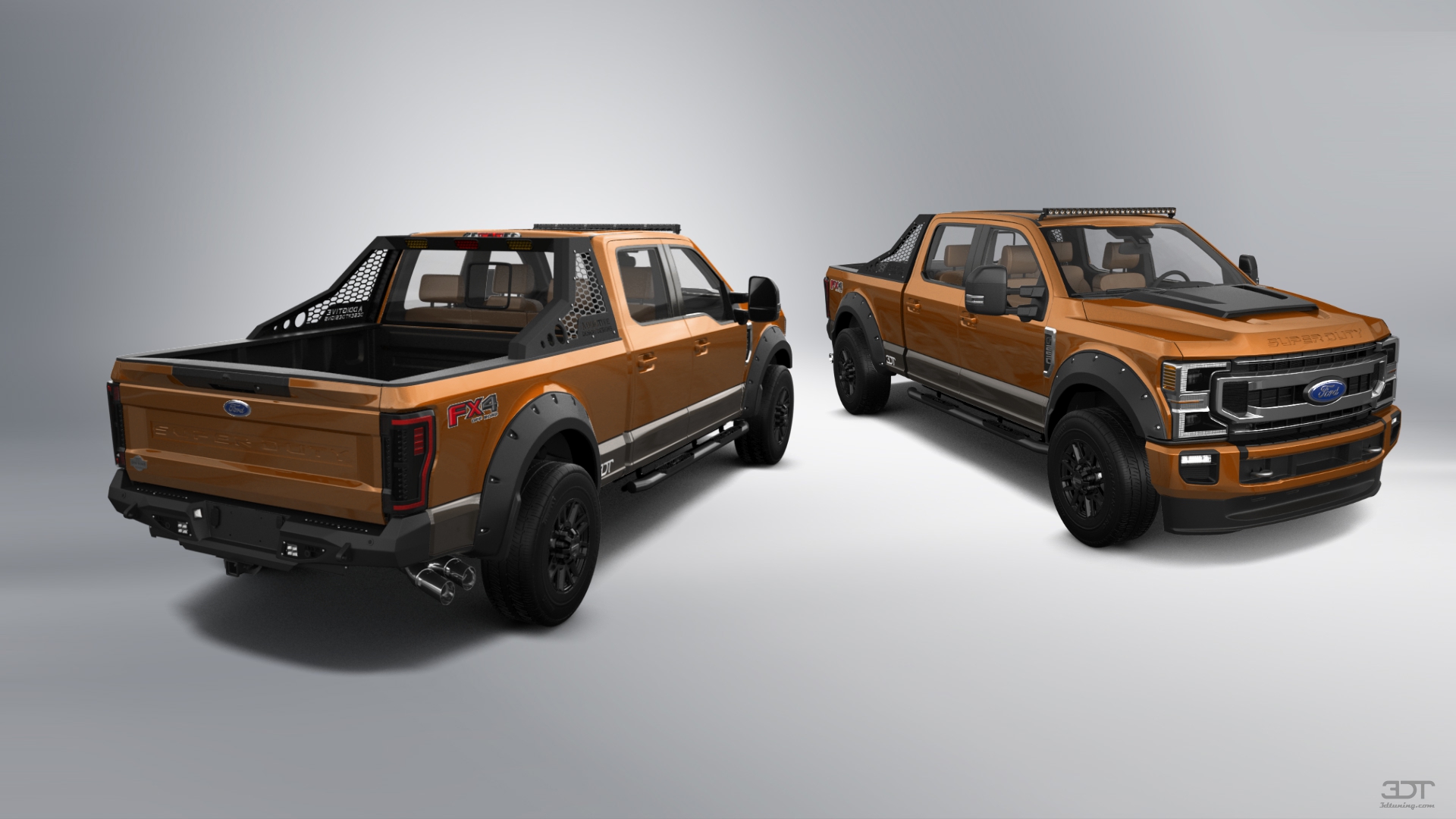 Ford F-250 4 Door pickup truck 2021 tuning