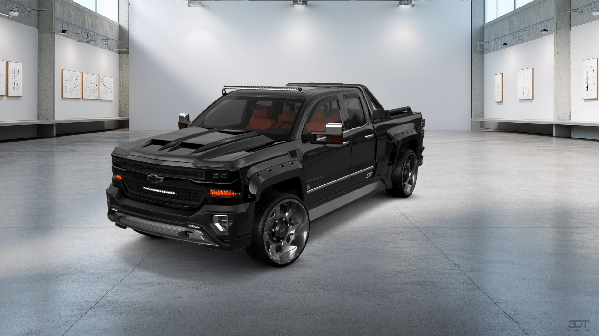 Chevrolet Silverado 1500 6.5 ft box 4 Door pickup truck 2016 tuning
