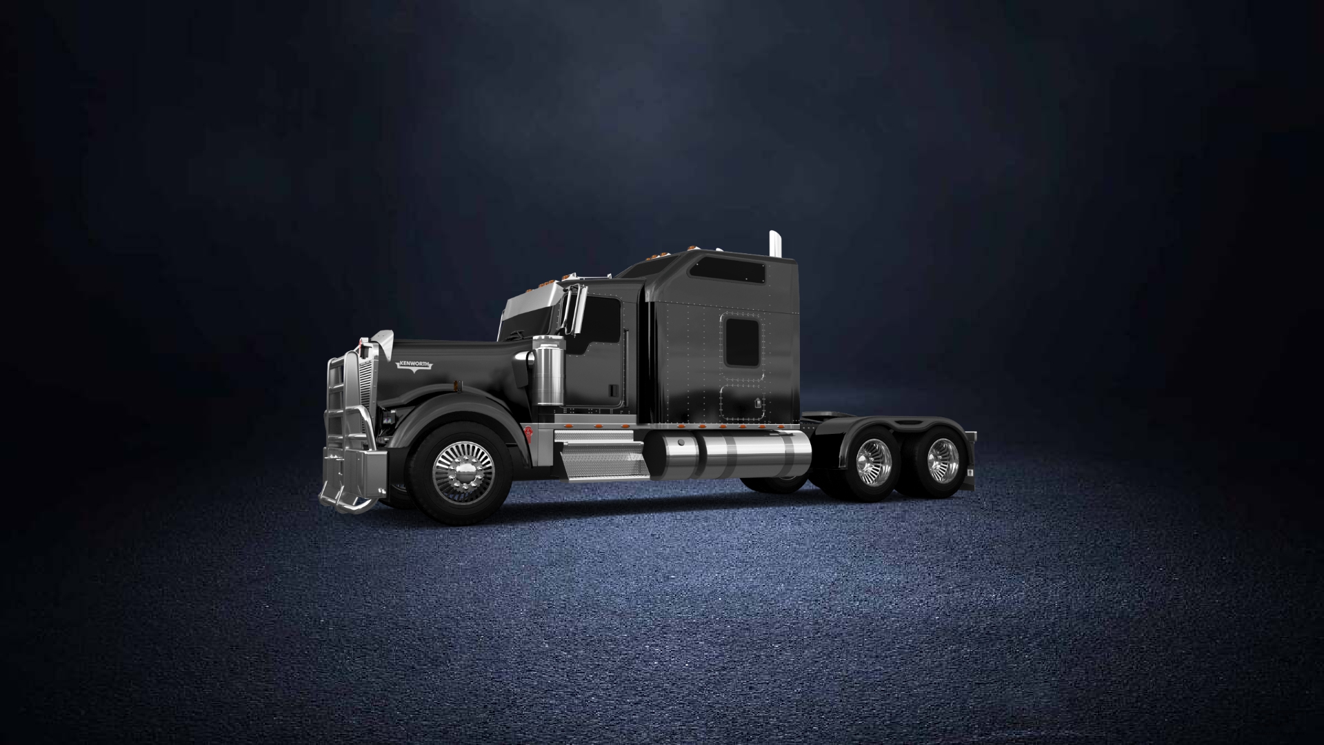 Kenworth W900 Sleeper Cab Truck 2015