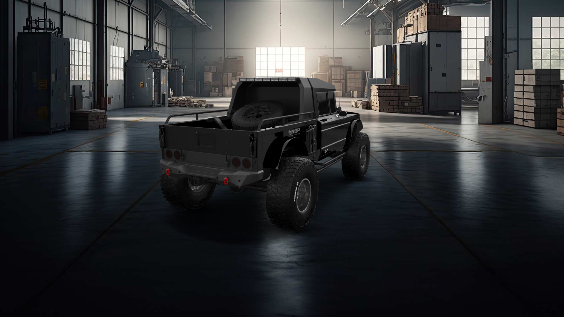 Jeep Kaiser M715 2 Door pickup truck 1968 tuning