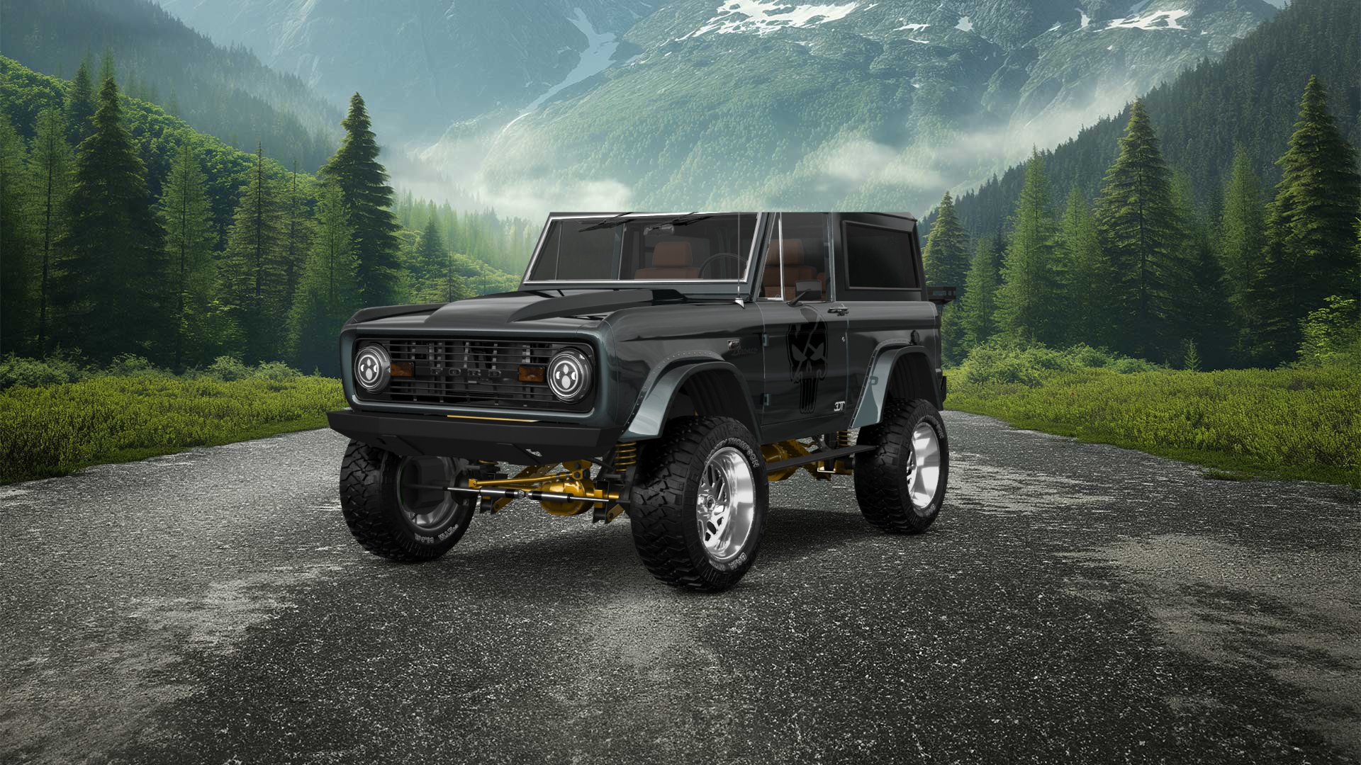 Ford Bronco 3 Door SUV 1965