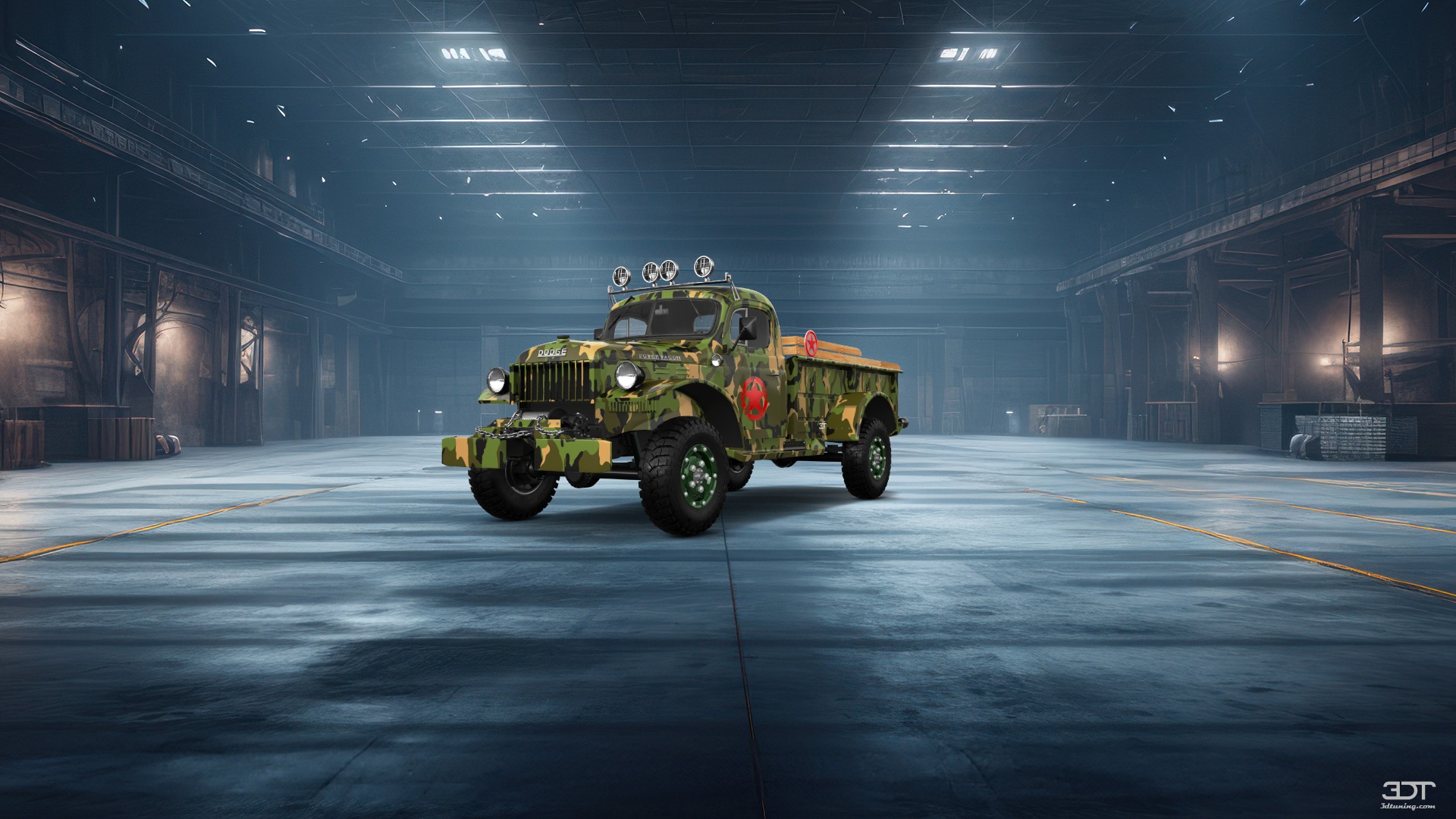 Dodge Power Wagon 2 Door pickup truck 1947 tuning