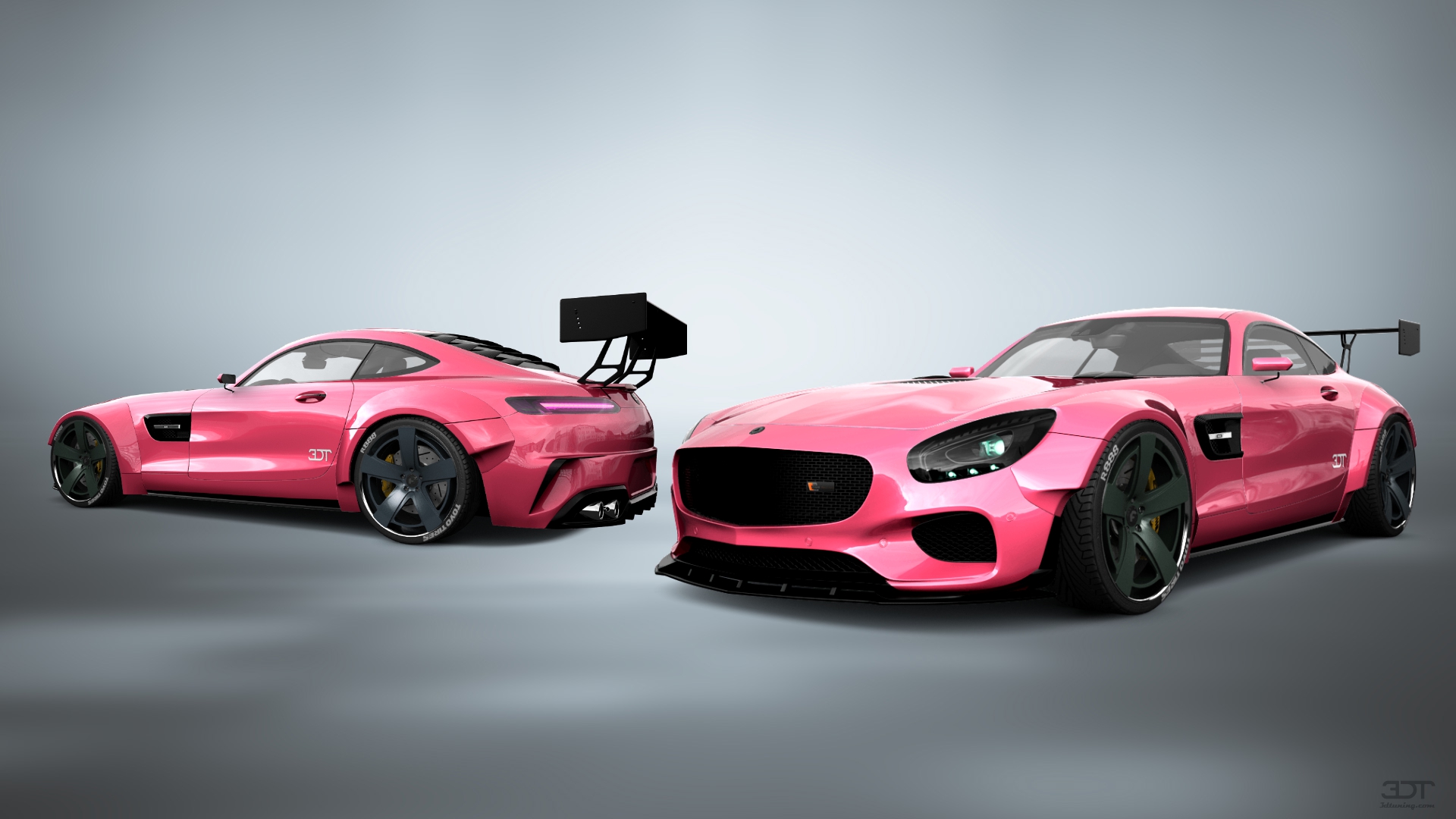 Mercedes AMG GT 2 door fastback coupe 2016 tuning