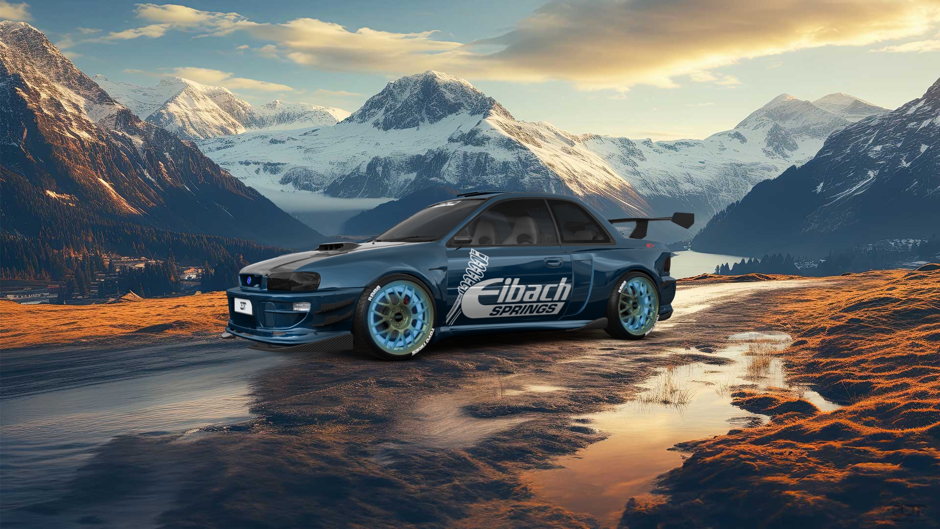 Subaru Impreza WRX STI 22B 2 Door Coupe 2000 tuning