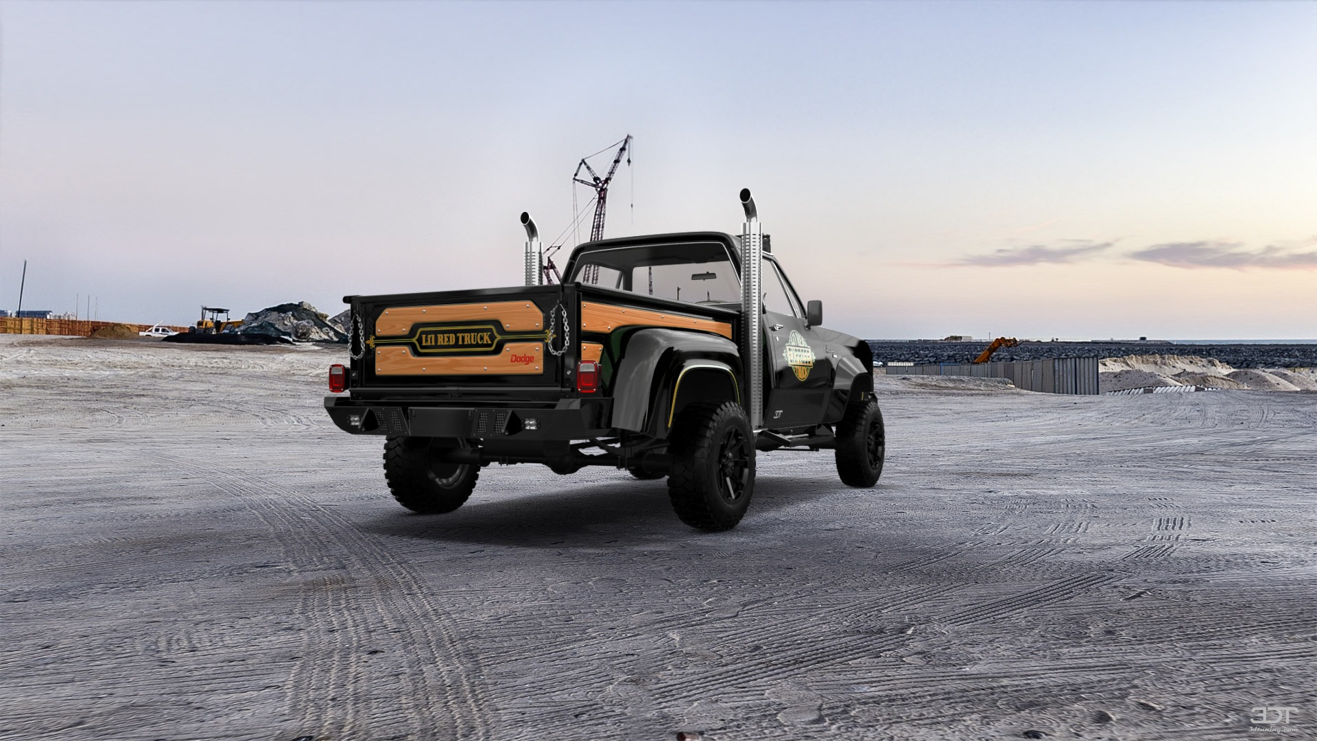 Dodge Lil Red Express 2 Door pickup truck 1979 tuning