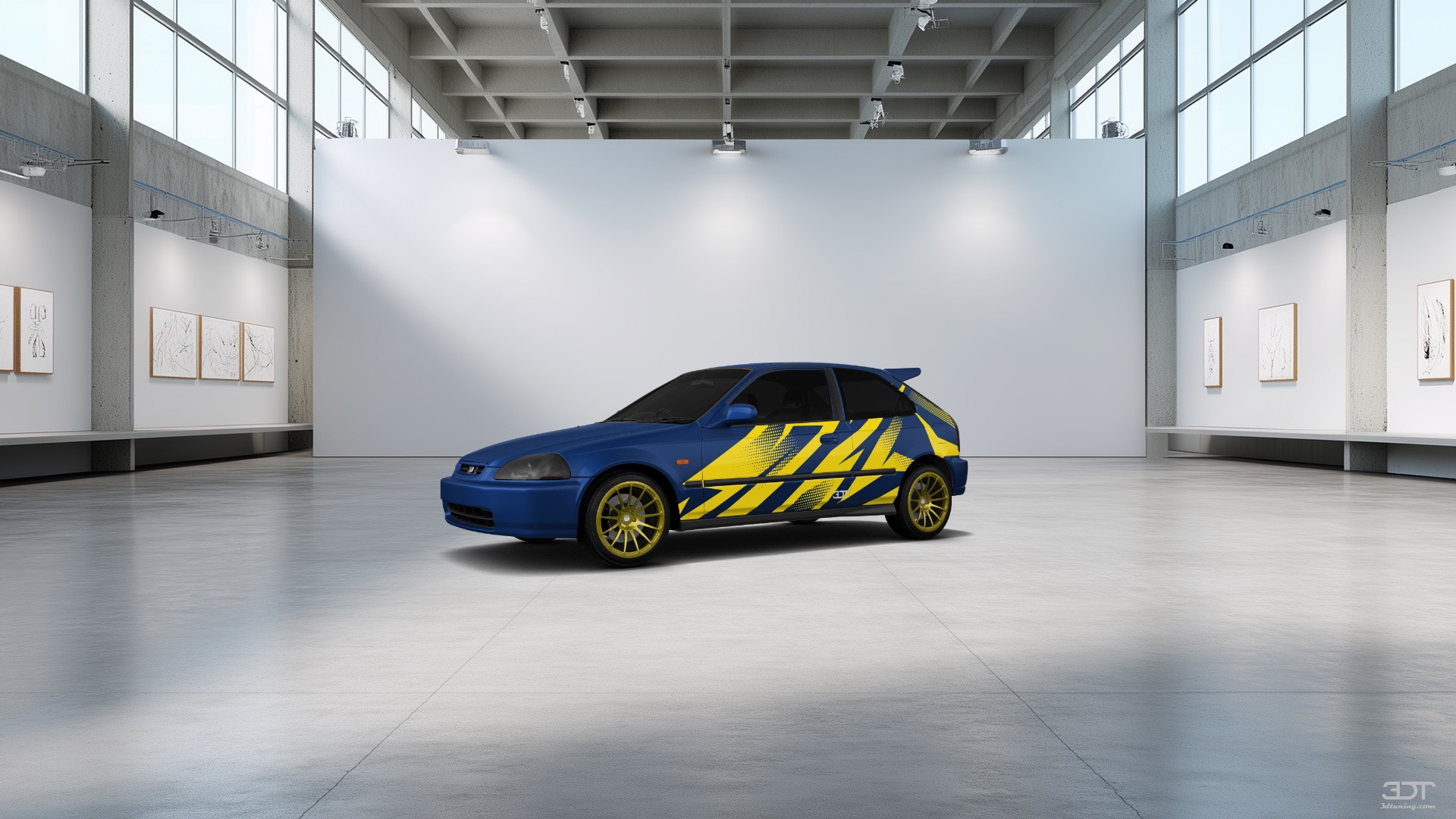 Honda Civic 3 Door Hatchback 1997 tuning