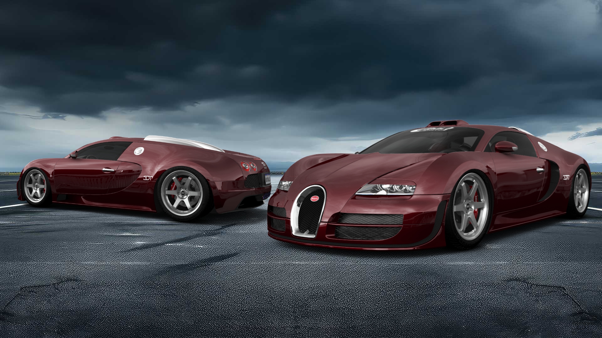 Bugatti Veyron 2 Door Coupe 2005 tuning