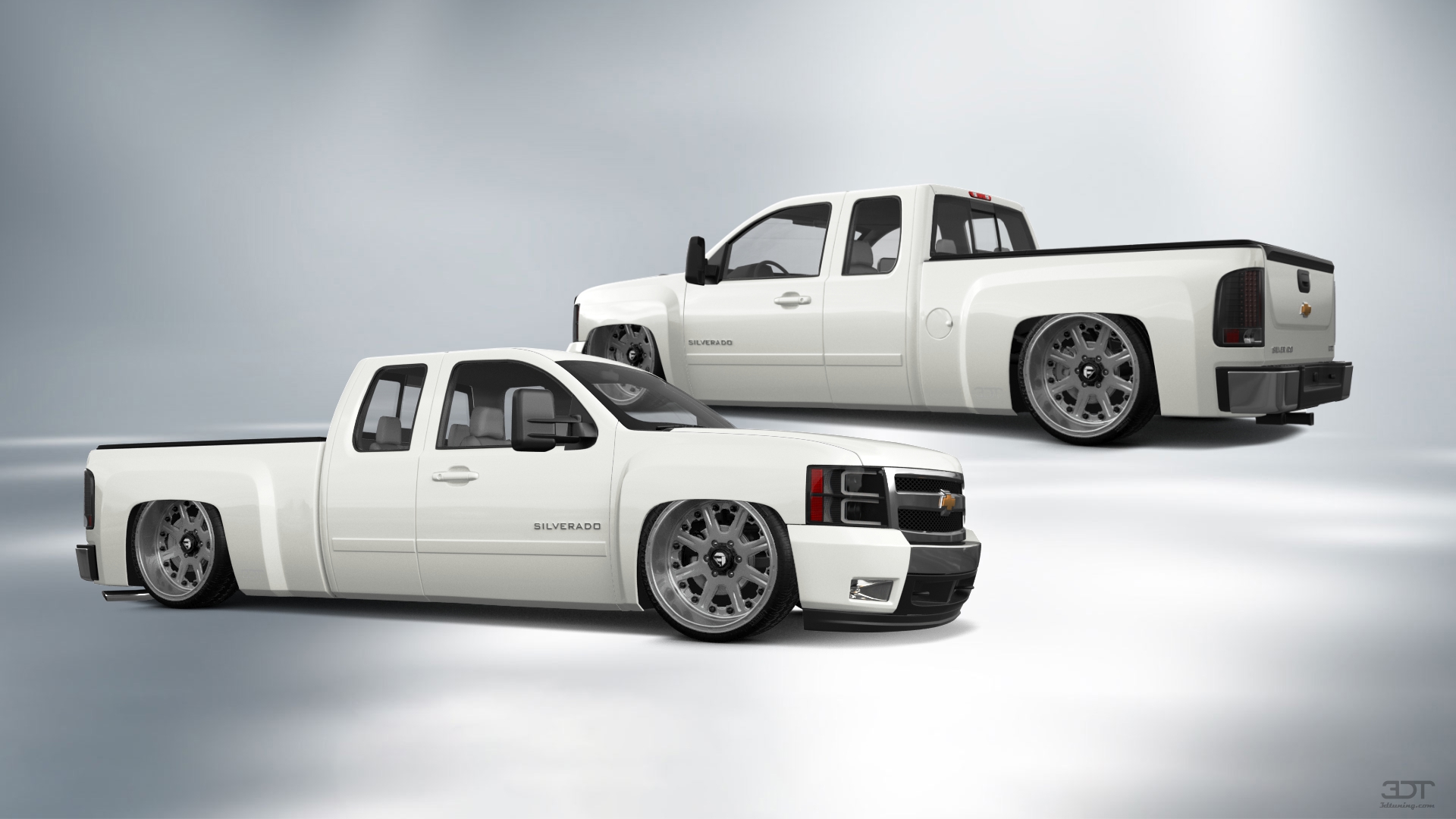 Chevrolet Silverado 1500 6.6 ft box Pickup Truck 2008 tuning