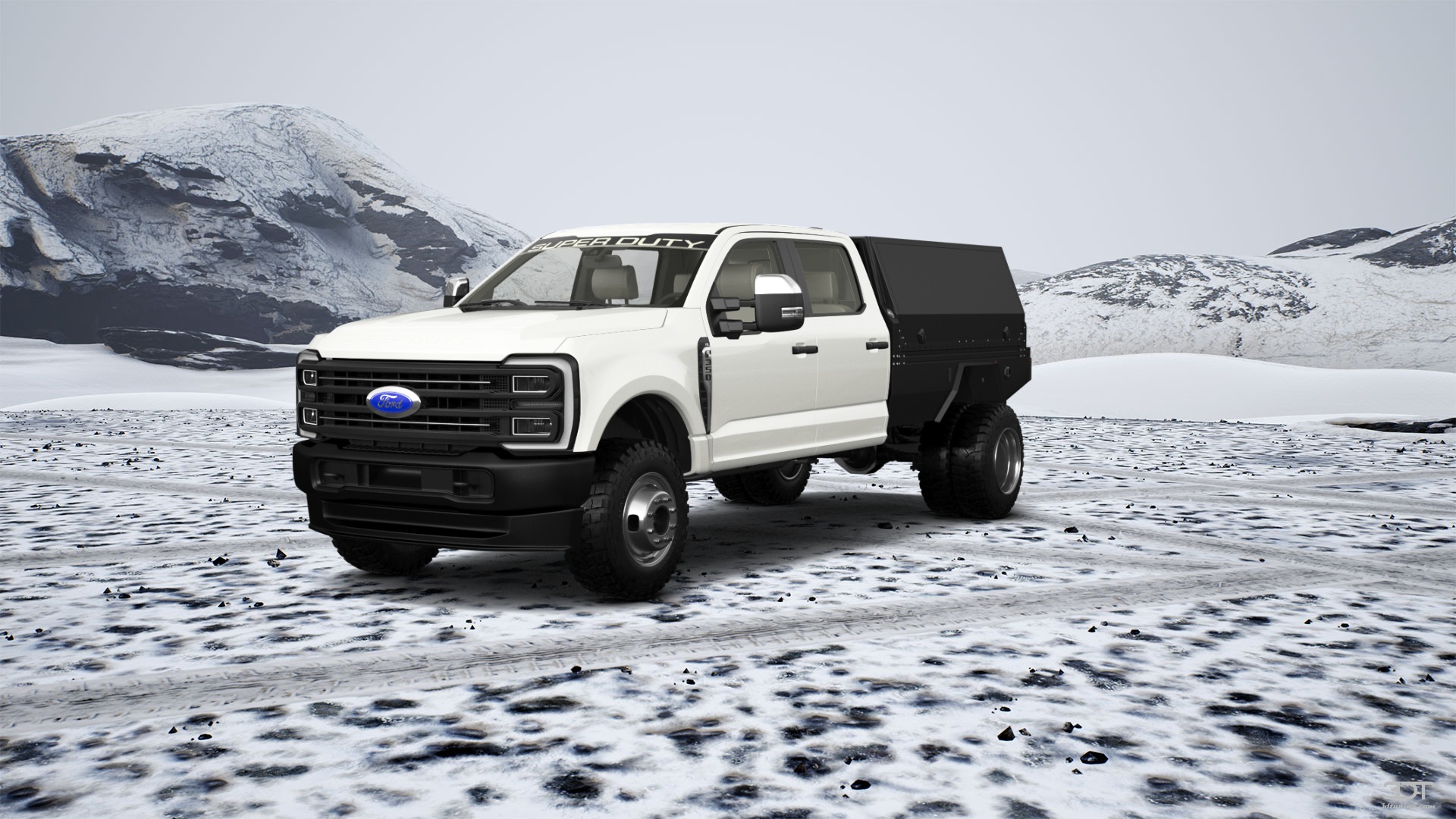 Ford F-350 DRW Crew Cab 4 Door pickup truck 2023 tuning