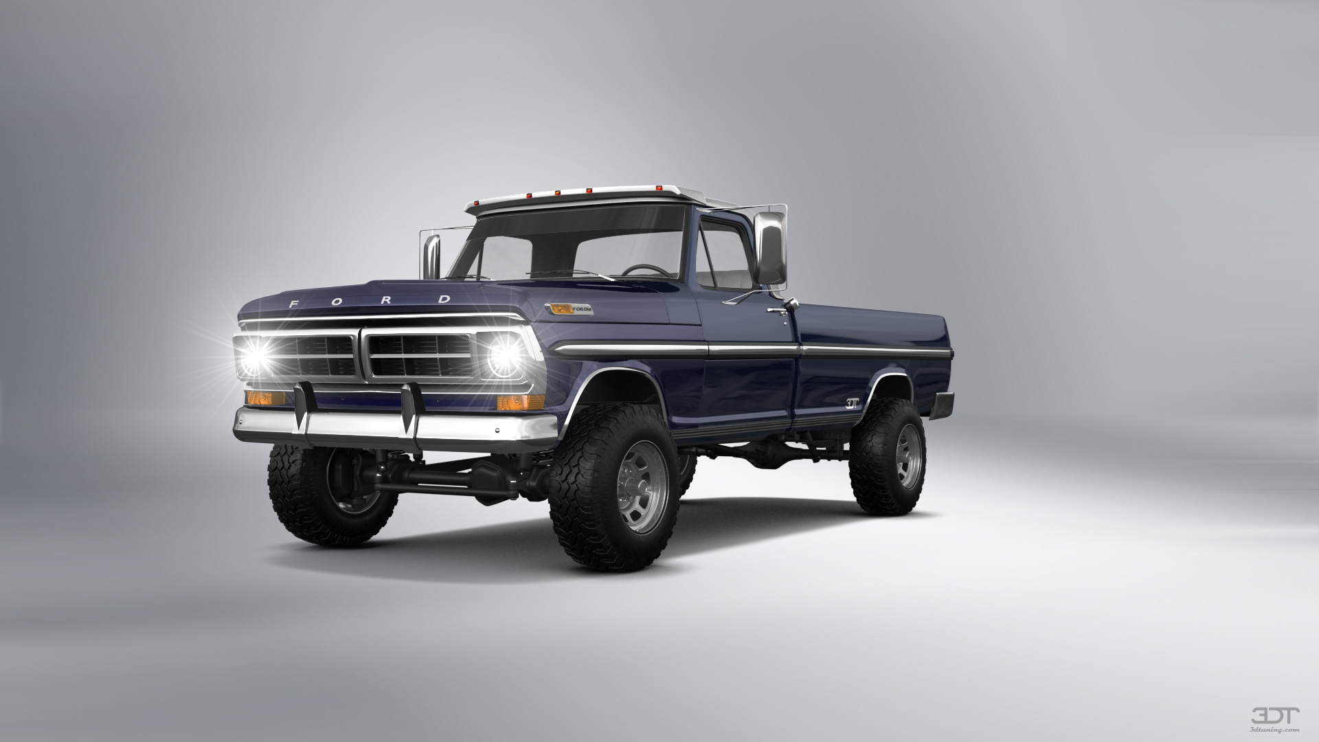 Ford F-250 2 Door pickup truck 1971