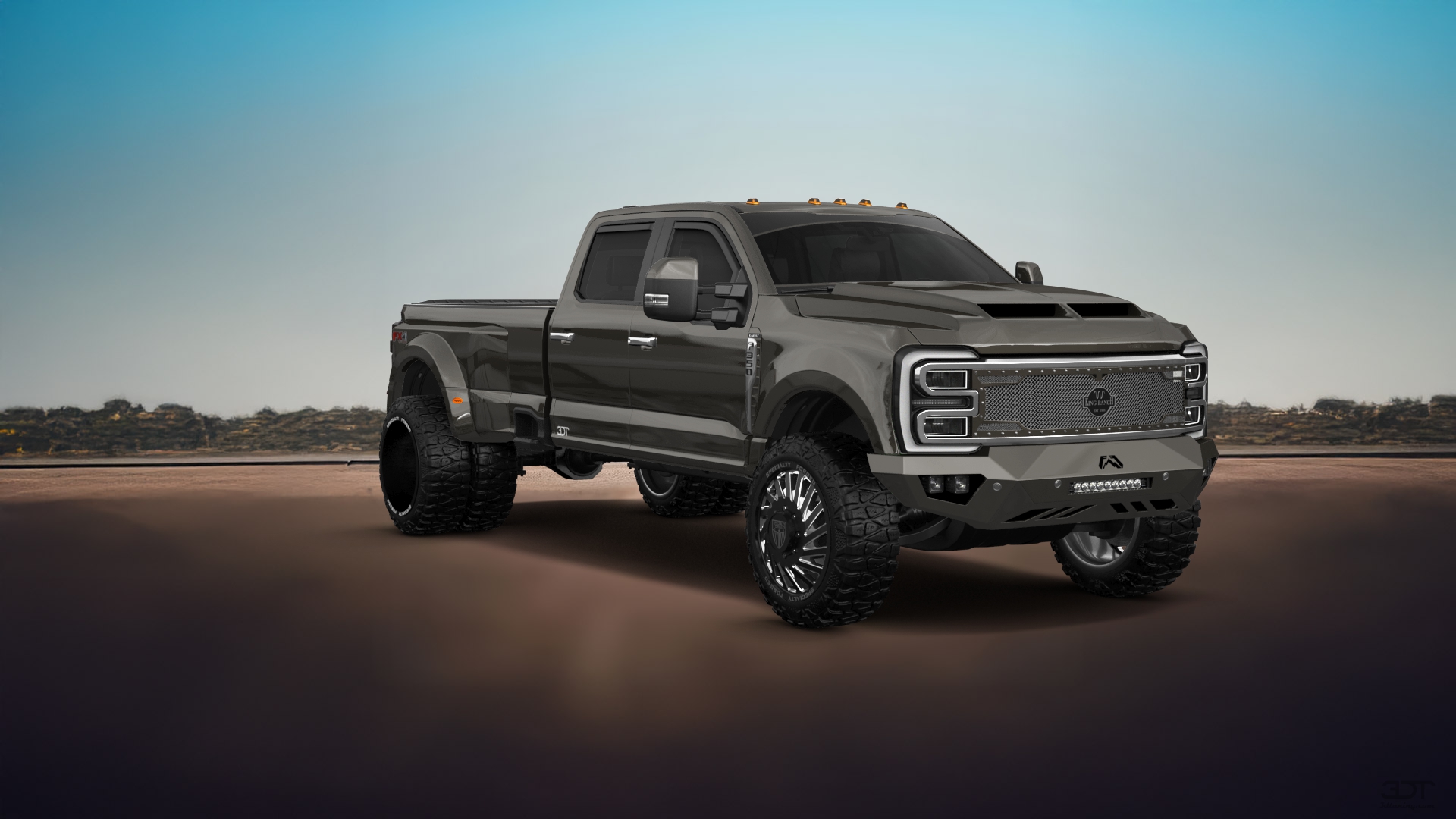 Ford F-350 DRW Crew Cab 4 Door pickup truck 2023 tuning