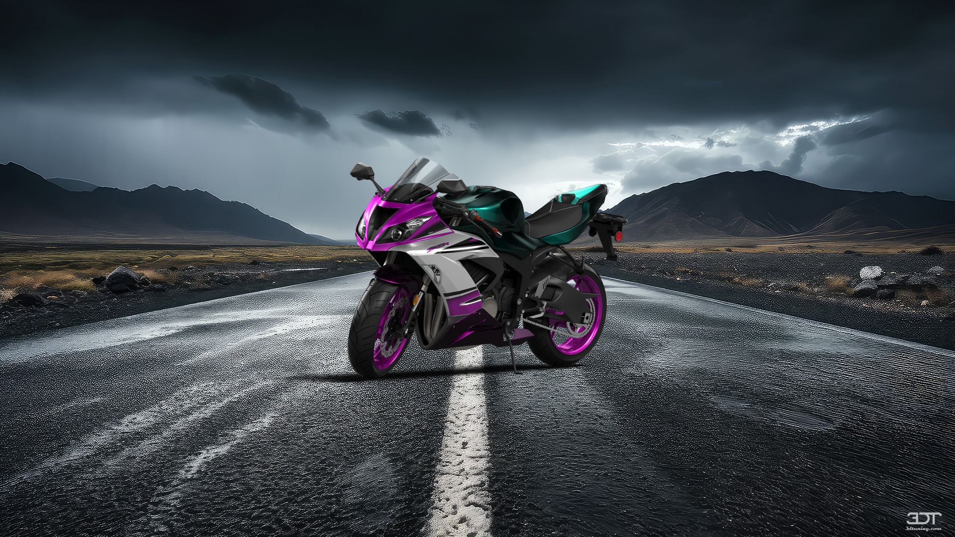 Kawasaki Ninja ZX 6R Sport Bike 2015