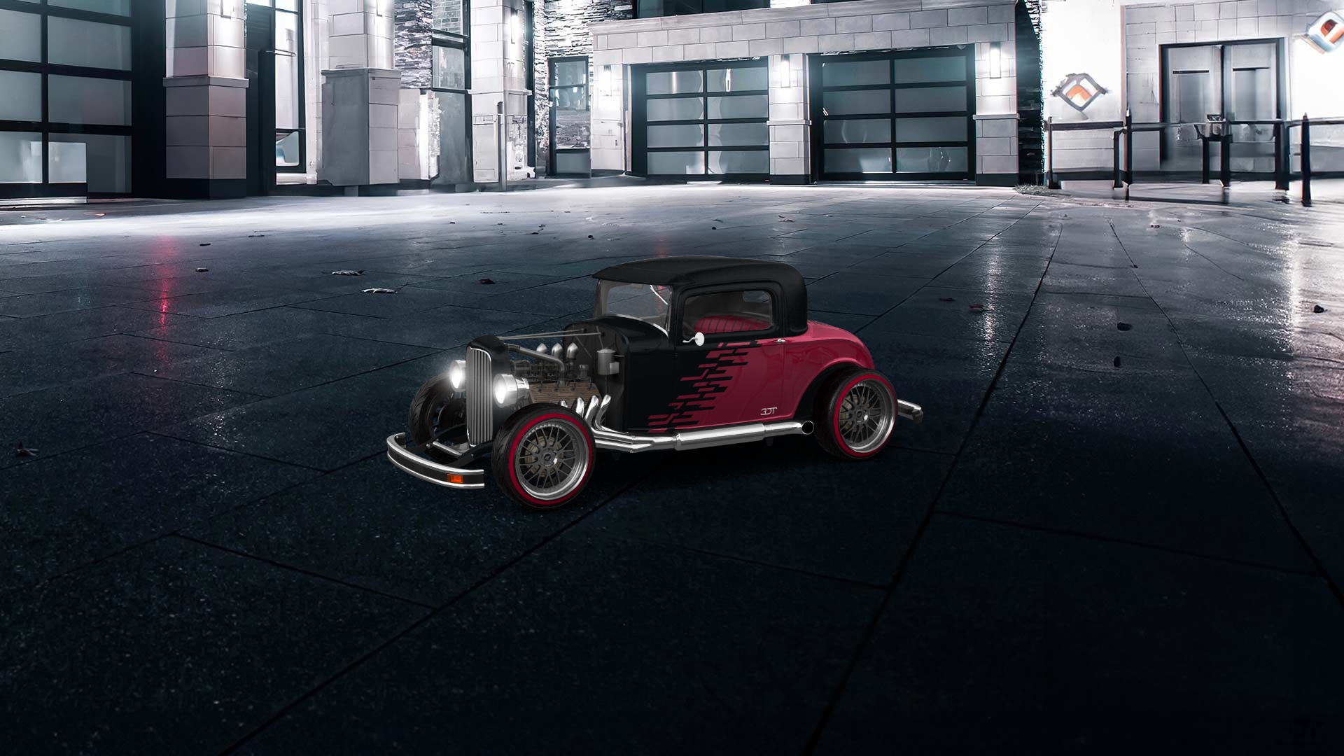 Ford Model B Deluxe 2 Door Coupe 1932