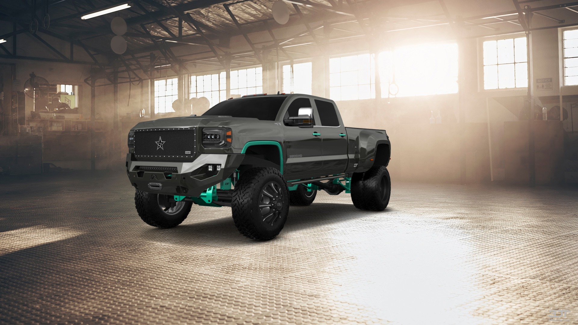 GMC Sierra 3500 HD Crew Cab 4 Door pickup truck 2015