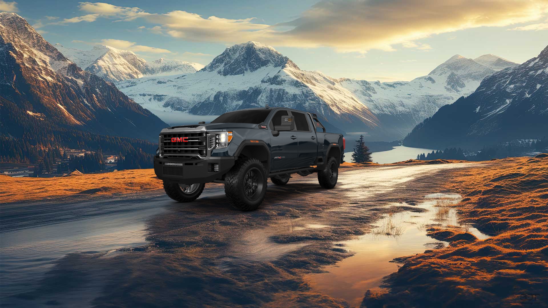 GMC Sierra 2500 HD 4 Door pickup truck 2020 tuning