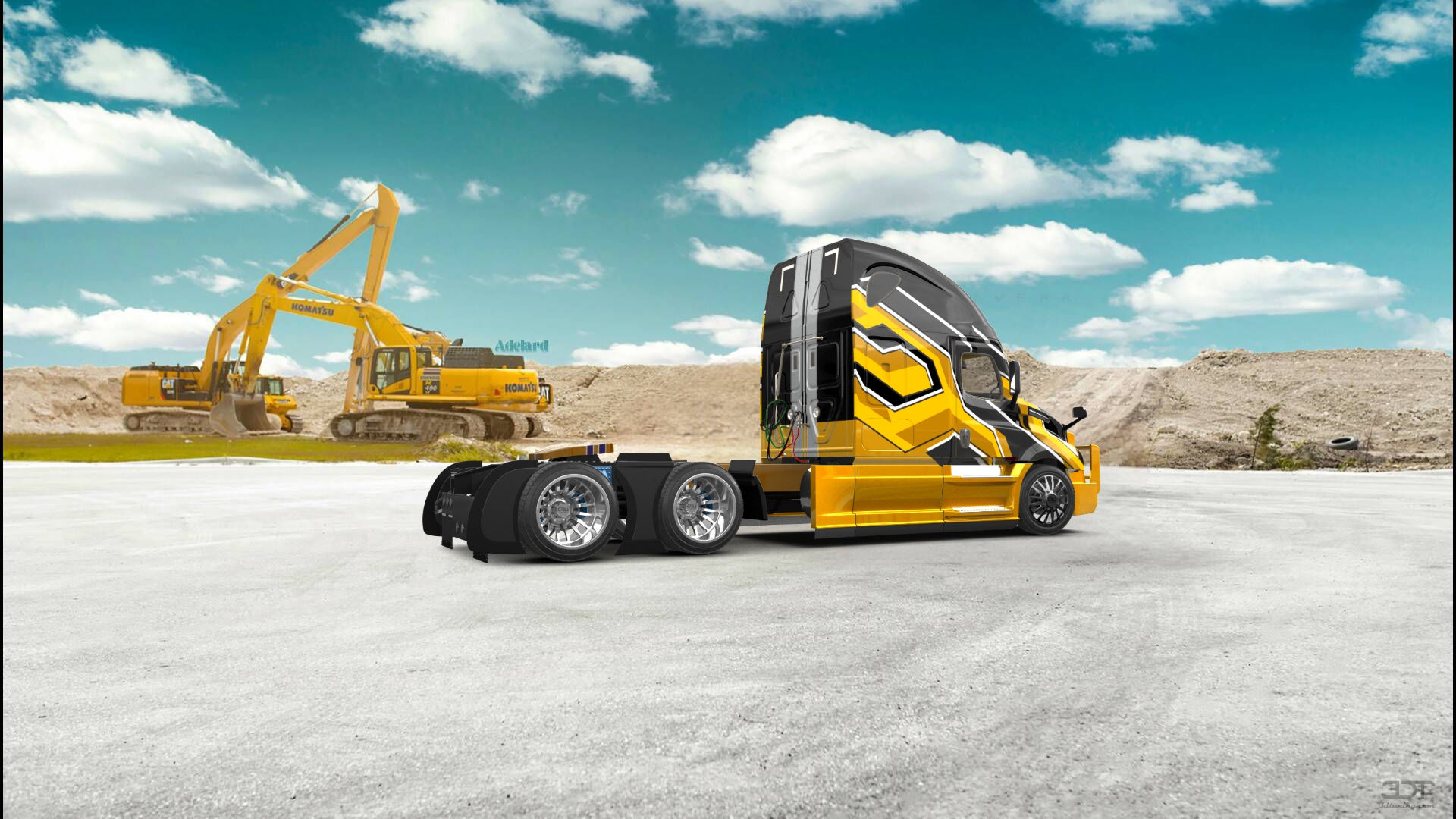 Freightliner Cascadia Sleeper Cab Truck 2018