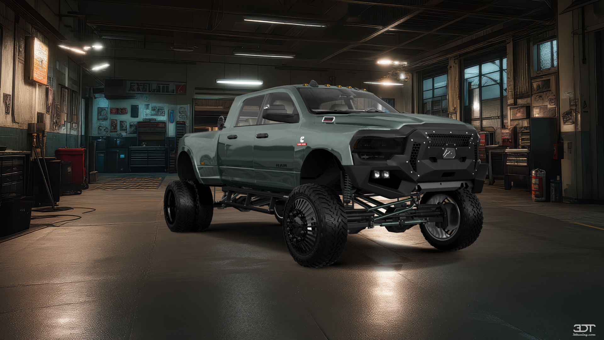 Dodge Ram 3500 4 Door pickup truck 2020 tuning