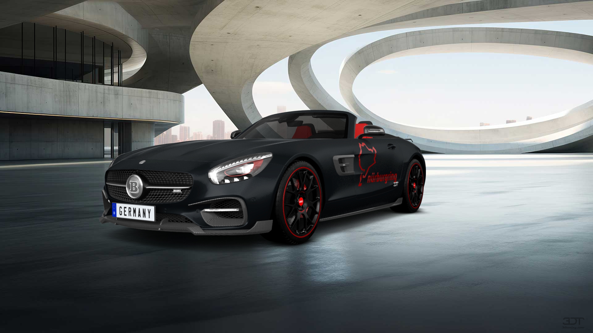 Mercedes AMG GT 2 Door Convertible 2016 tuning