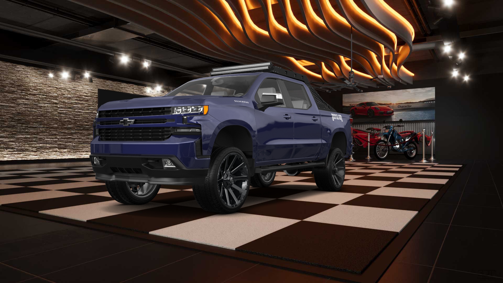 Chevrolet Silverado 1500 4 Door pickup truck 2019 tuning