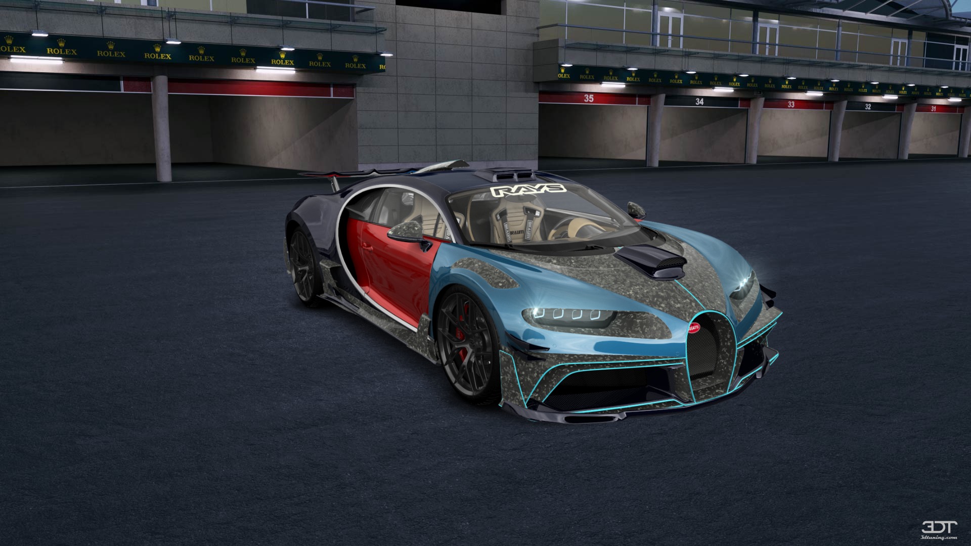 Bugatti Chiron 2 Door Coupe 2016