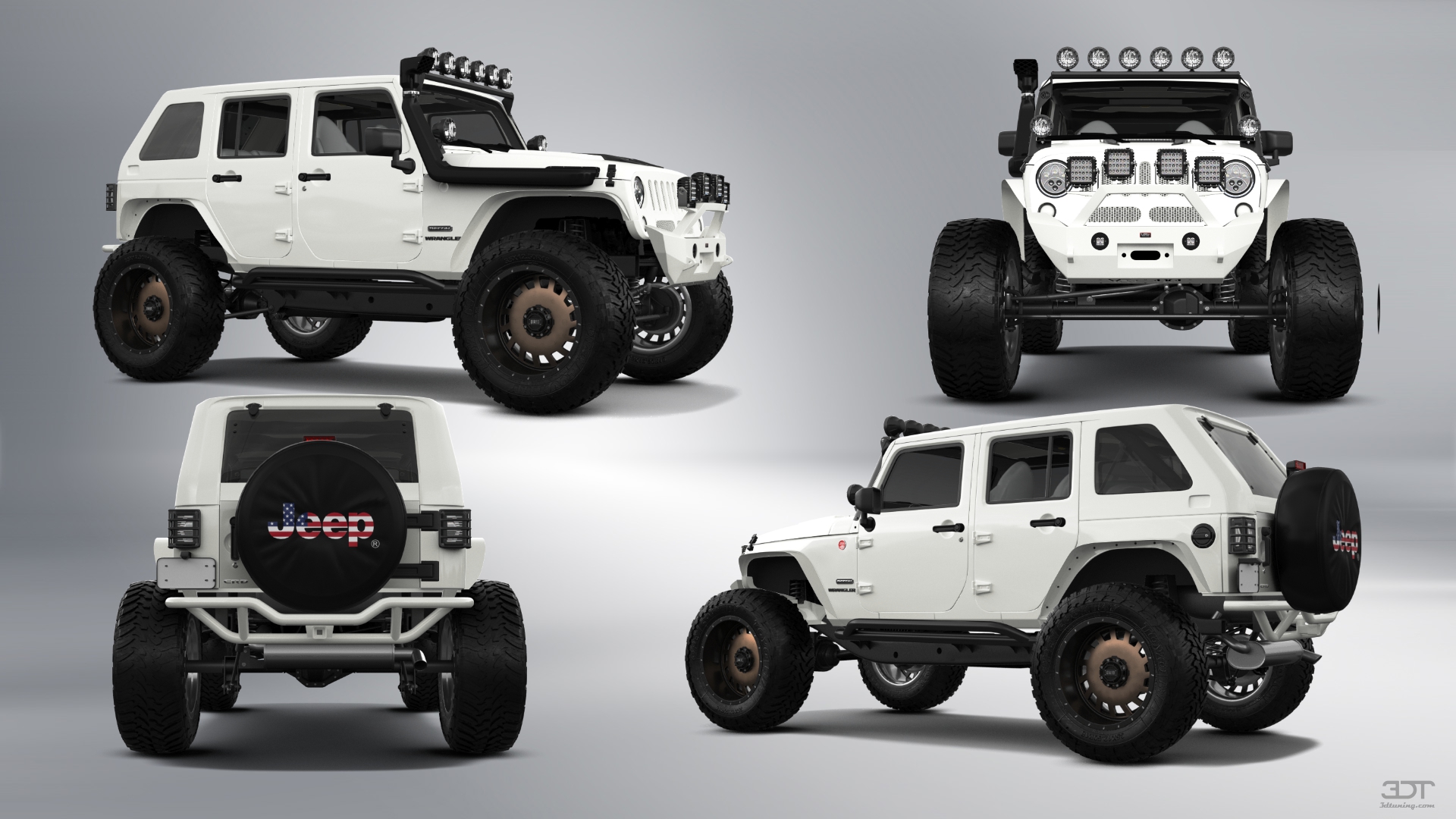 Jeep Wrangler Unlimited JK Rubicon Recon 4 Door SUV 2017
