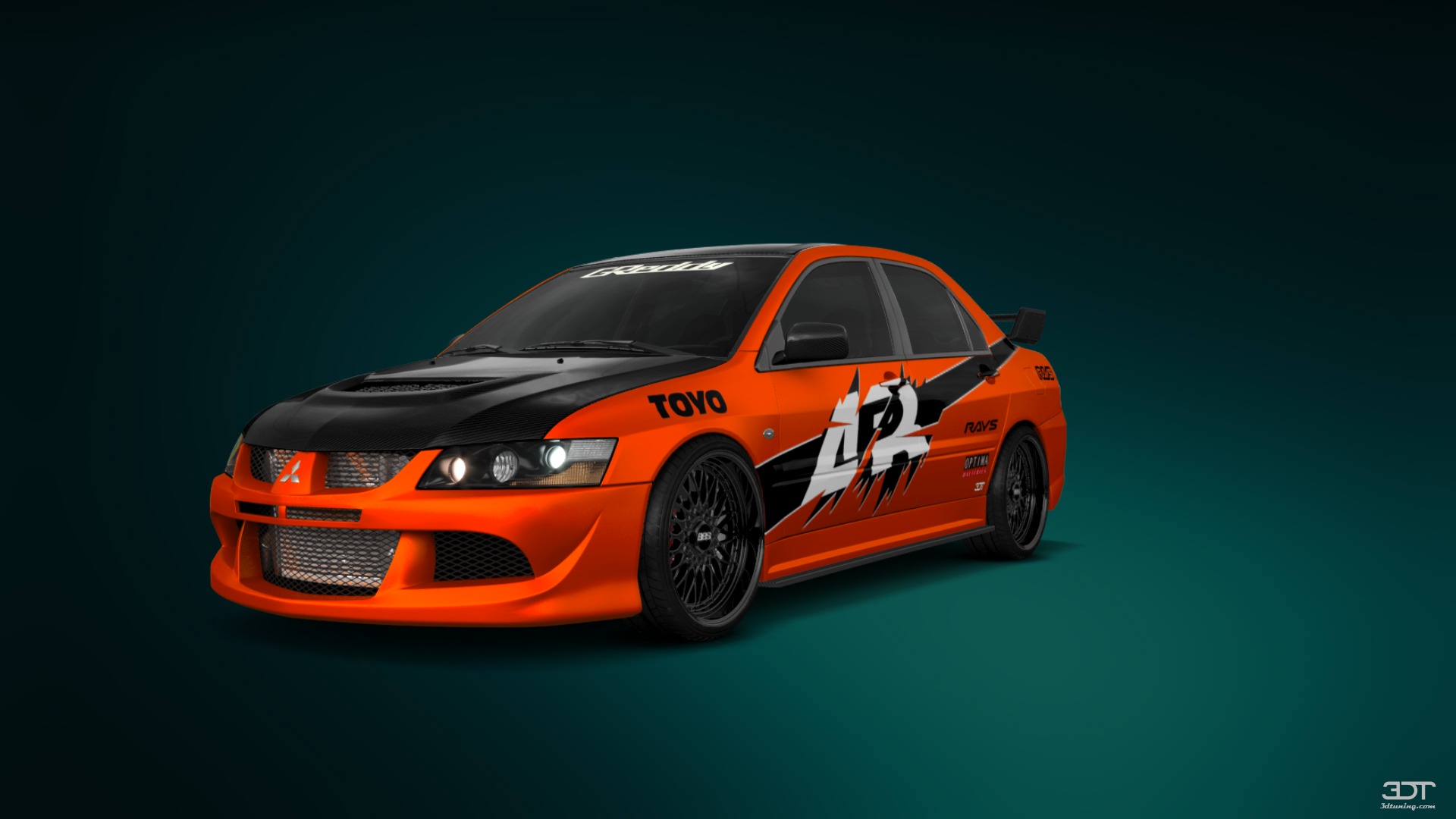 Mitsubishi Lancer Evo IX 4 Door Saloon 2005 tuning