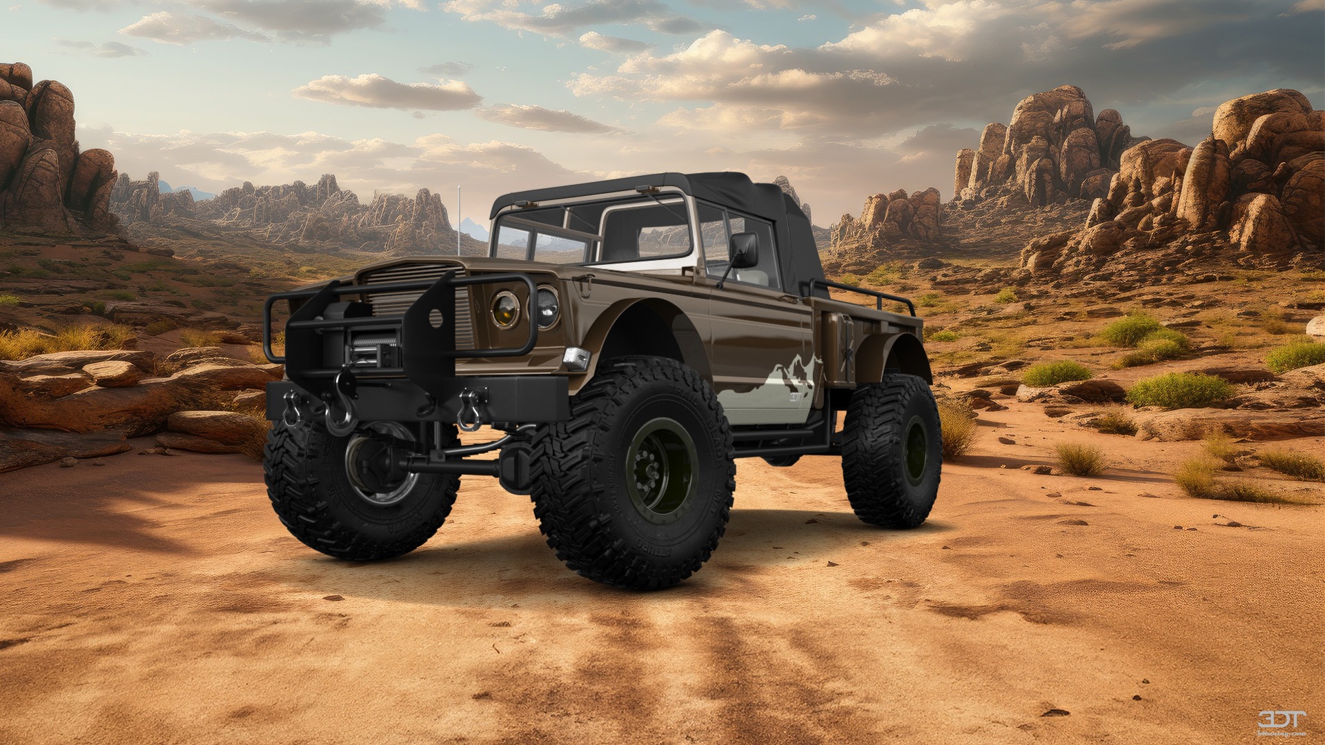 Jeep Kaiser M715 2 Door pickup truck 1968