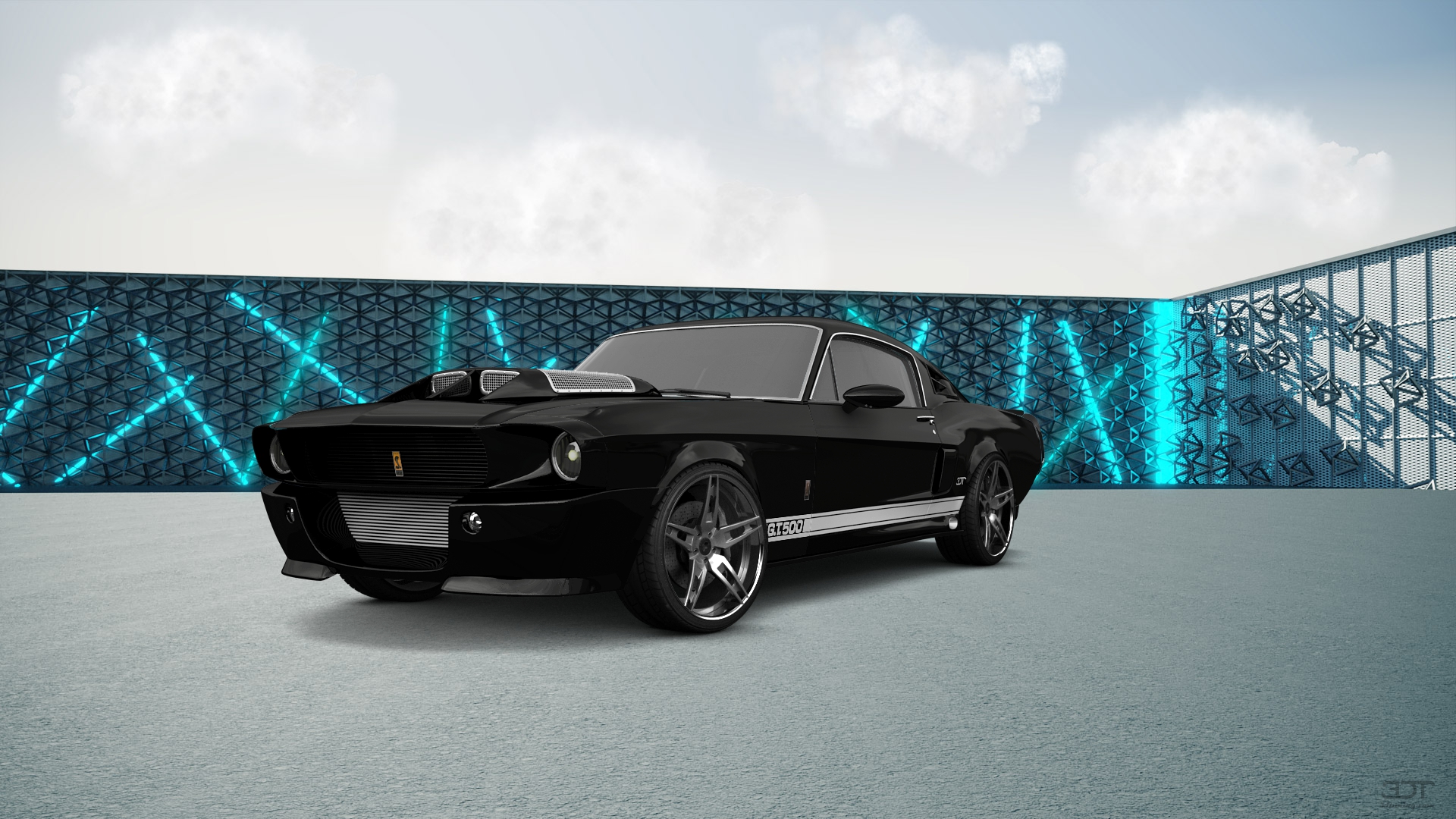 Mustang GT500 2 Door Coupe 1968