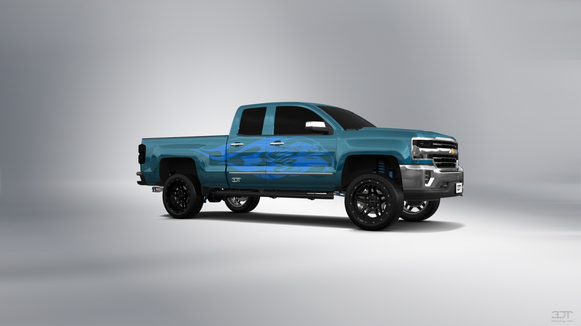 Chevrolet Silverado 1500 6.5 ft box 4 Door pickup truck 2016 tuning