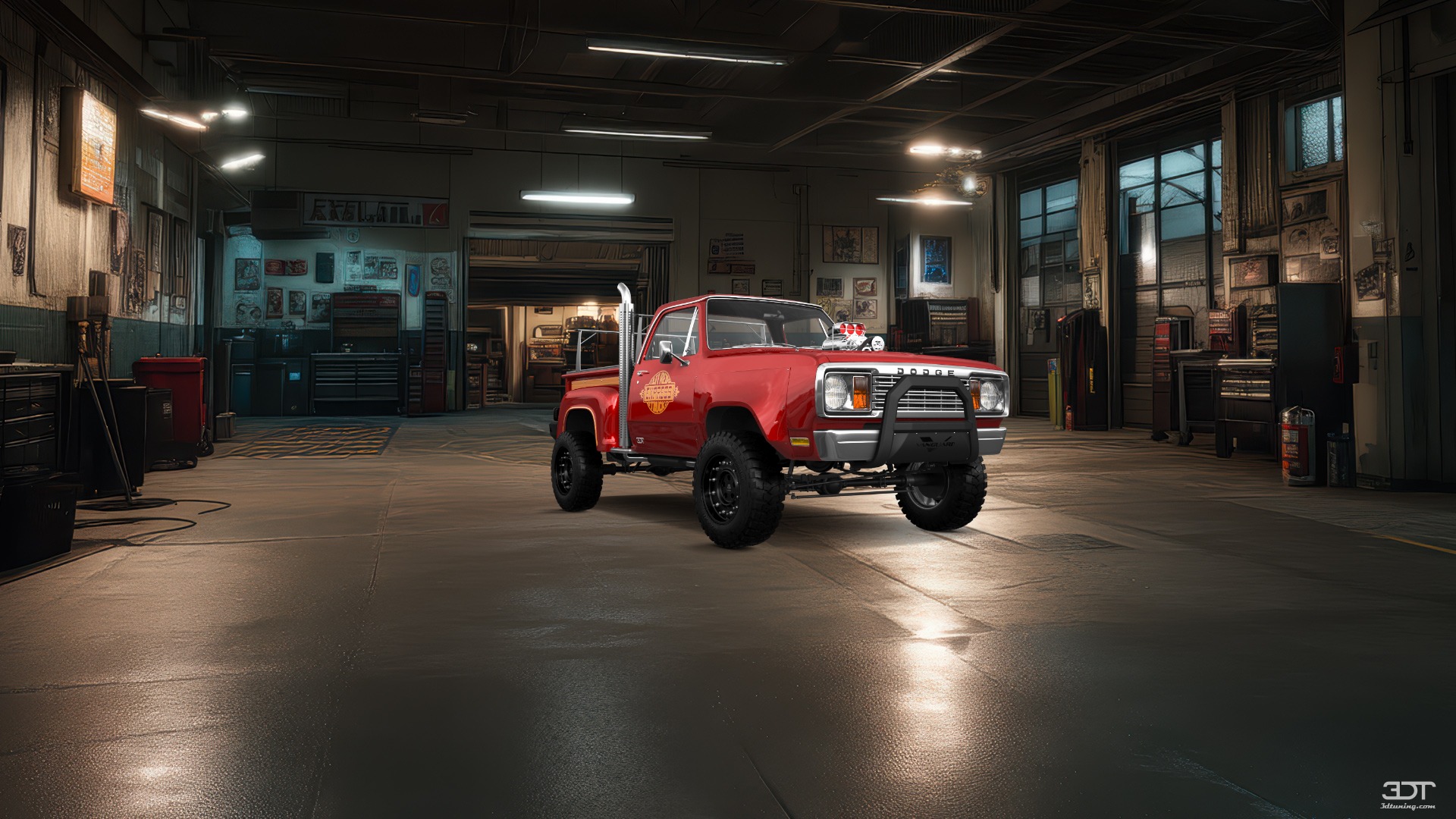 Dodge Lil Red Express 2 Door pickup truck 1978 tuning