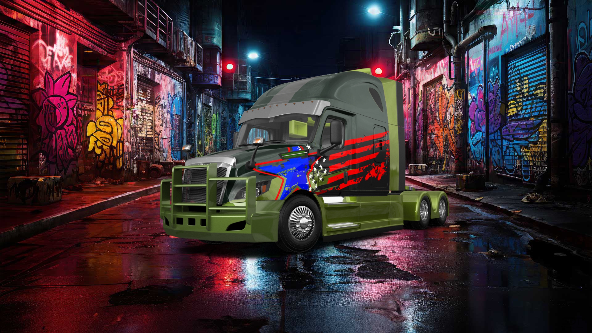 Freightliner Cascadia Sleeper Cab Truck 2018