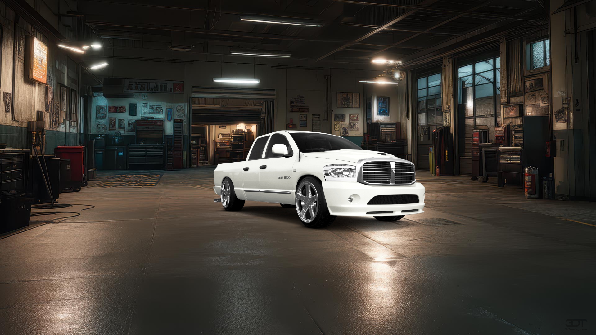 Dodge Ram 1500 Quad-Cab 4 Door pickup truck 2006 tuning