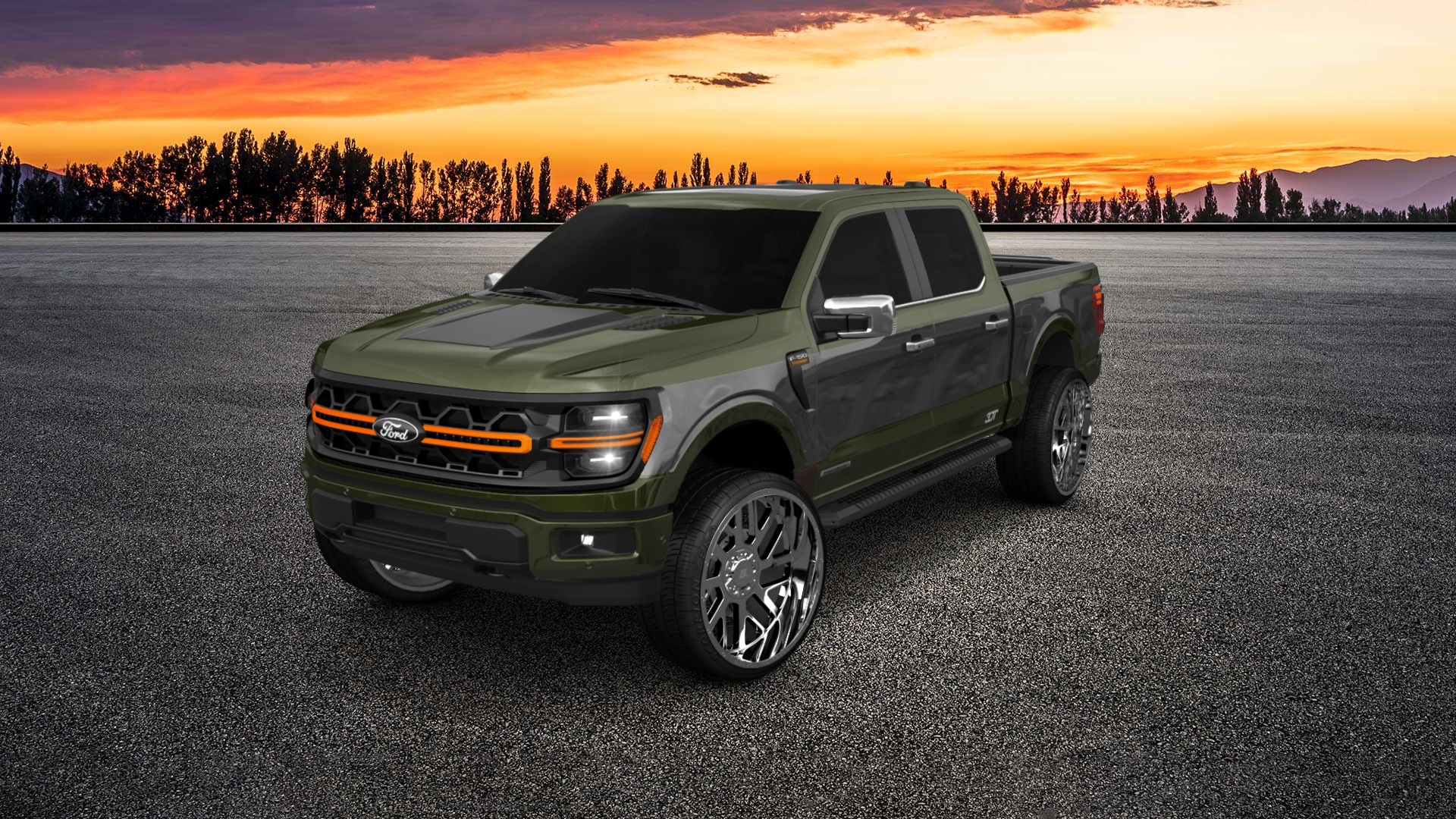 Ford F-150 SuperCrew 4 Door pickup truck 2024 tuning