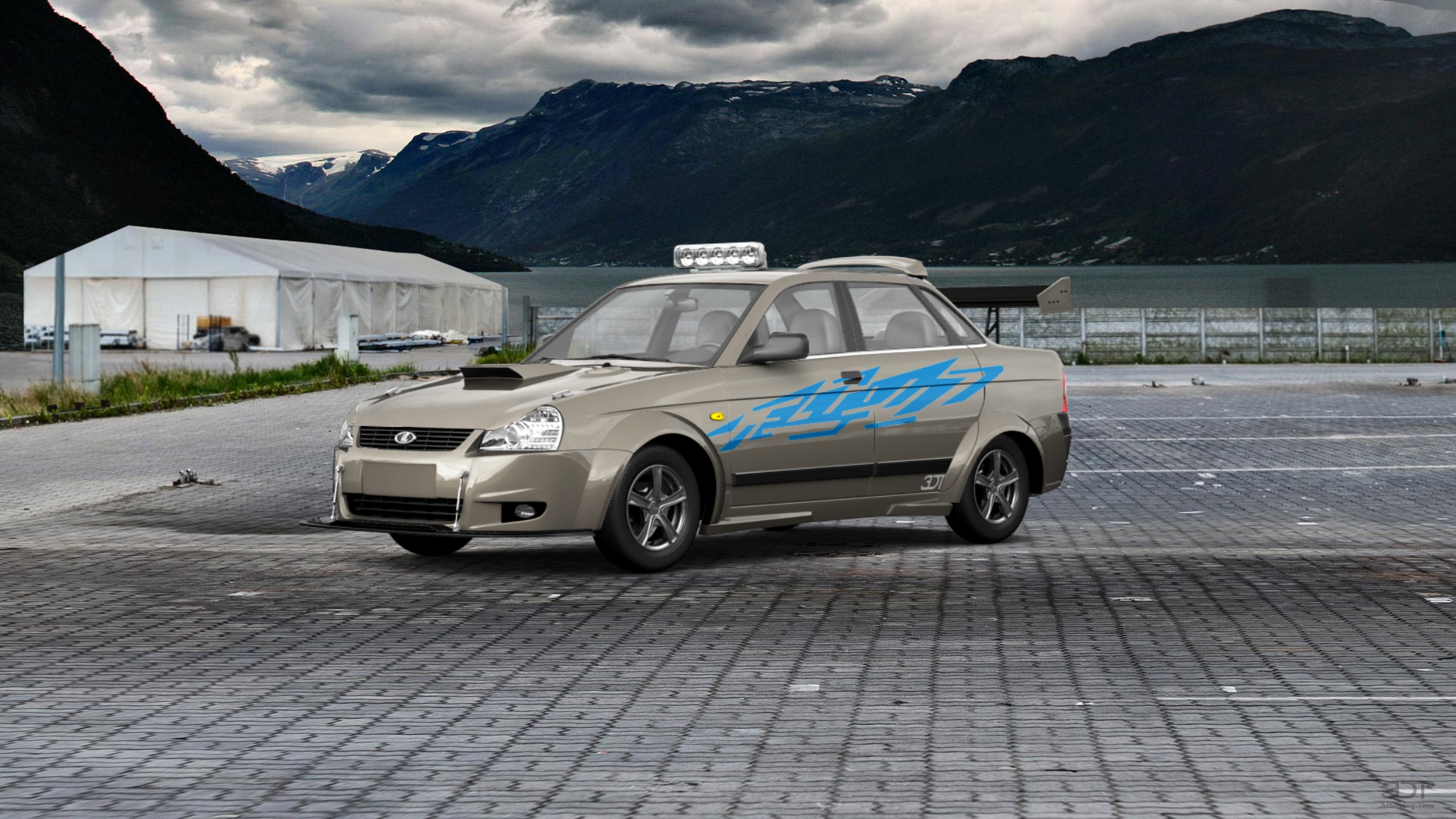 Lada Priora 2170 Sedan 2012 tuning