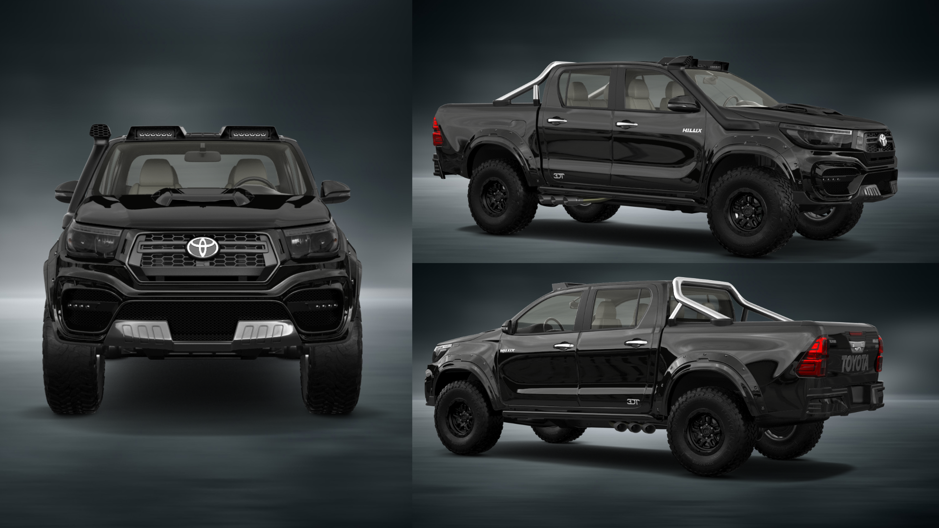 Toyota Hilux Double Cab 4 Door pickup truck 2015