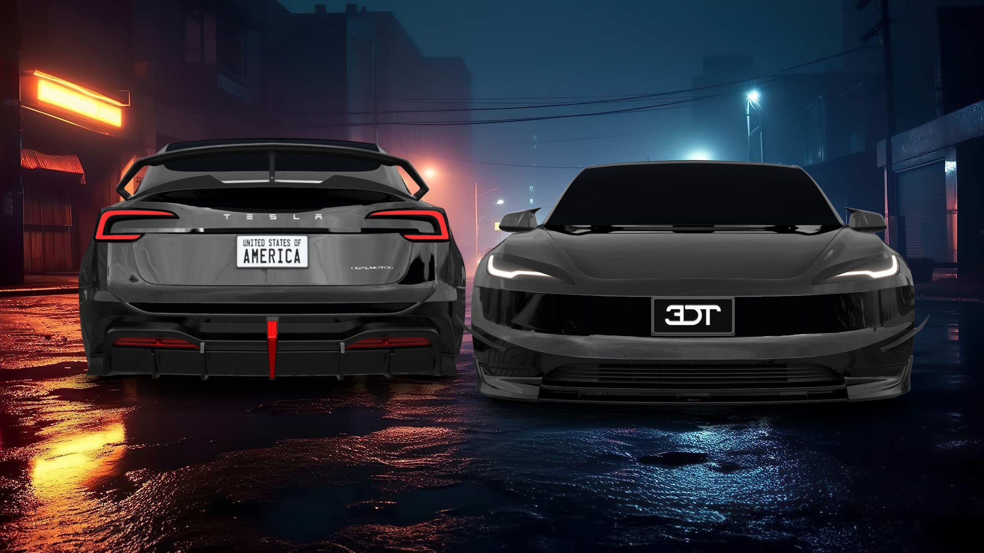 Tesla Model 3 4 Door Saloon 2023 tuning