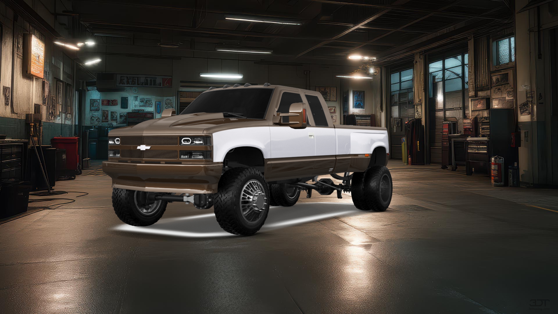 Chevrolet K3500 Extended Cab Pickup Truck 1988 tuning