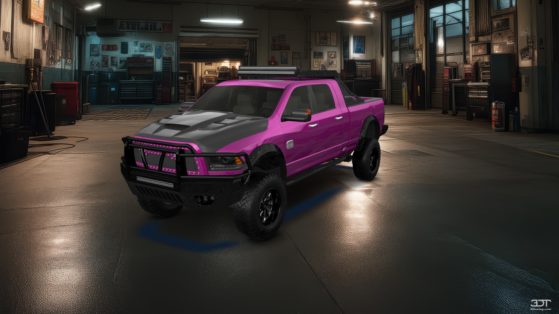 Dodge Ram 2500 Mega Cab 6.4 ft box 4 Door pickup truck 2010 tuning