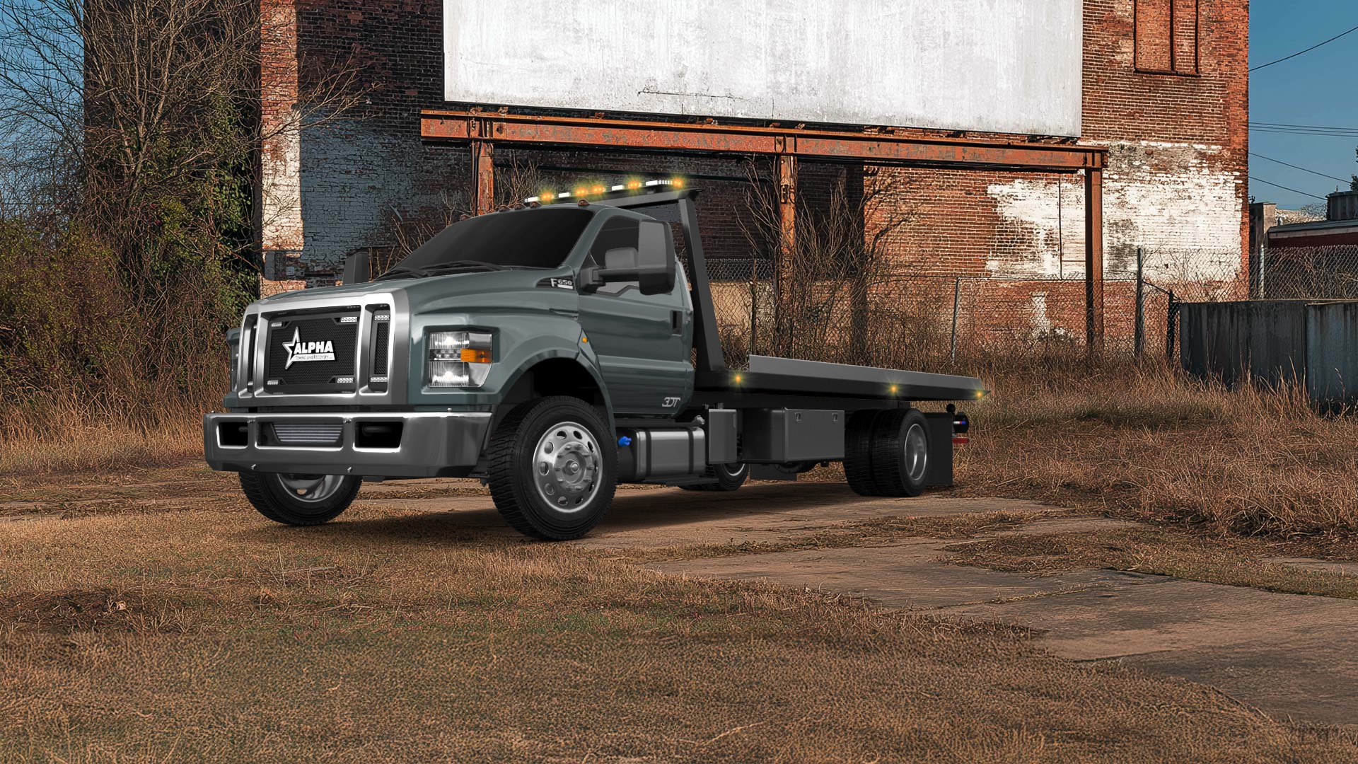Ford F-650 Tow Truck Pickup 2016 tuning
