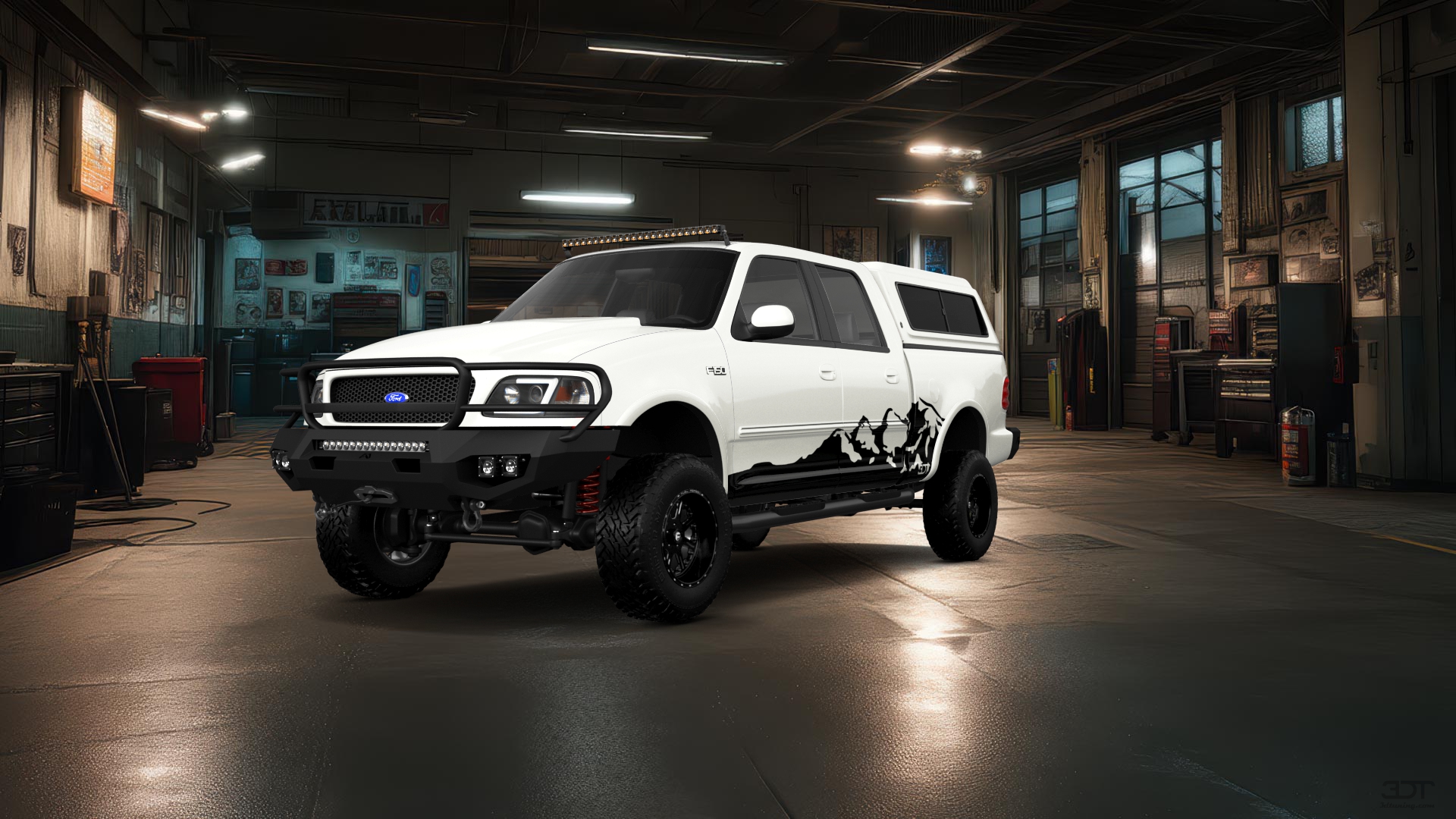 Ford F-150 SuperCrew 4 Door pickup truck 1997 tuning