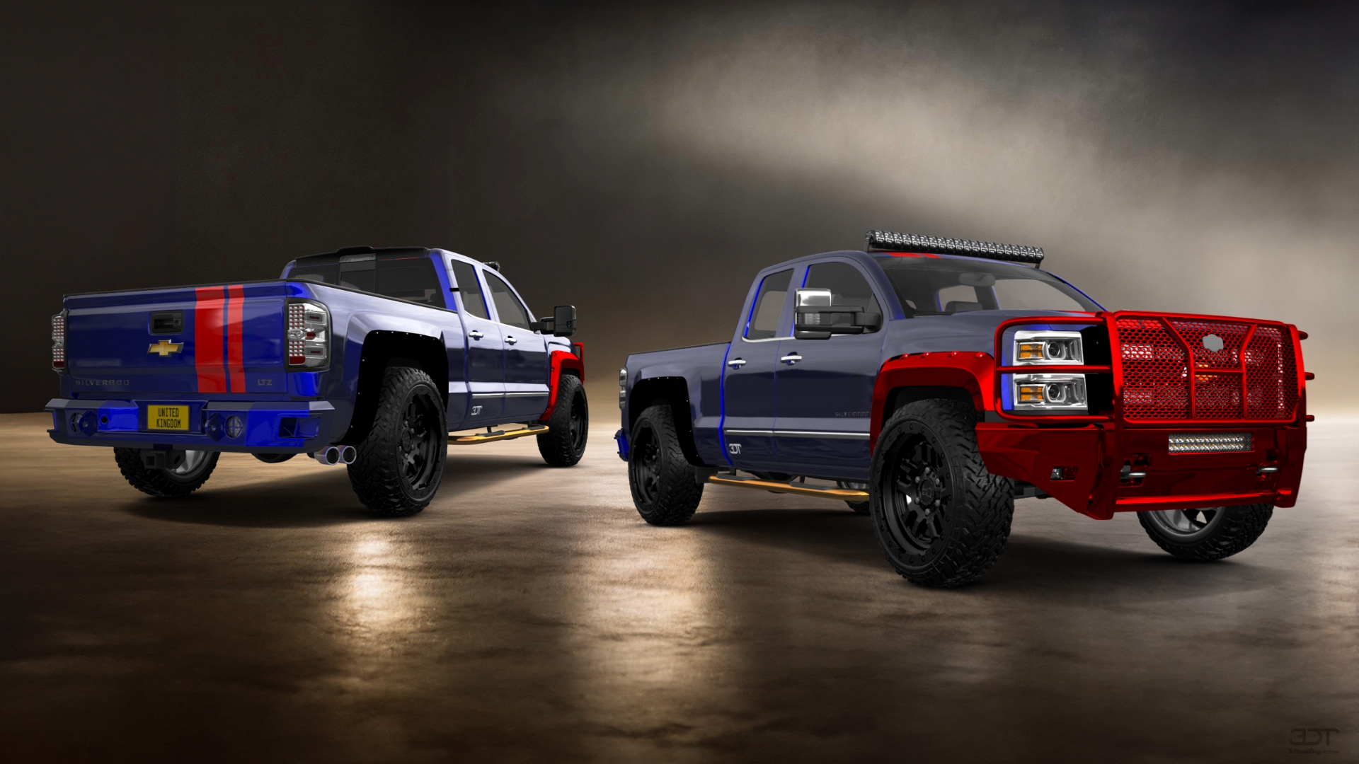 Chevrolet Silverado 1500 6.5 ft box 4 Door pickup truck 2014 tuning
