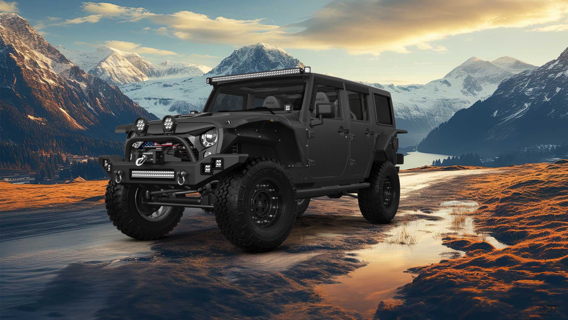 Jeep Wrangler Unlimited JK Rubicon Recon 4 Door SUV 2017
