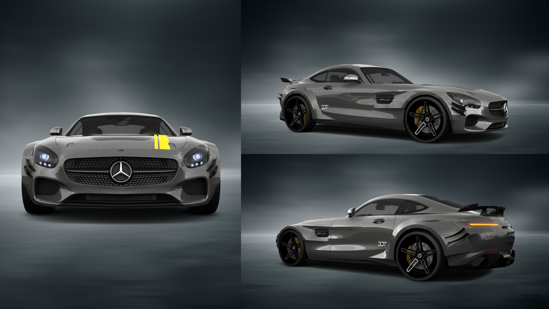 Mercedes AMG GT 2 door fastback coupe 2016