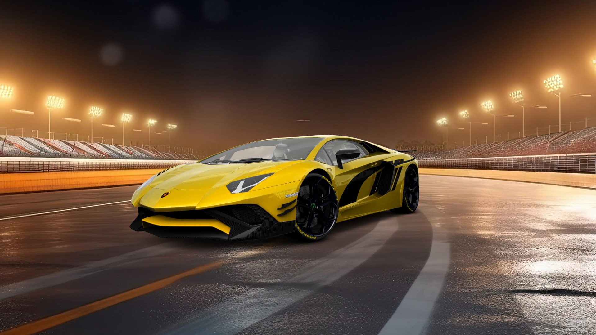 Lamborghini Aventador 2 Door Coupe 2012 tuning