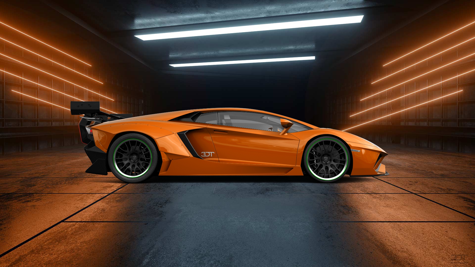 Lamborghini Aventador 2 Door Coupe 2012 tuning