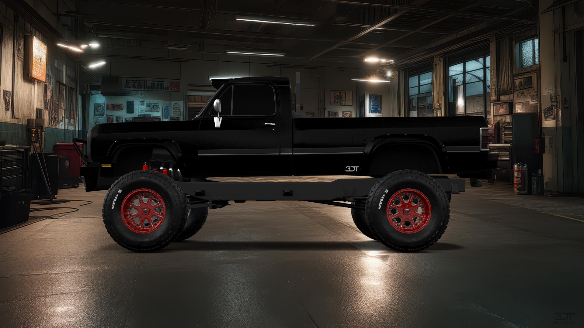 Dodge Ram 2 Door pickup truck 1991 tuning