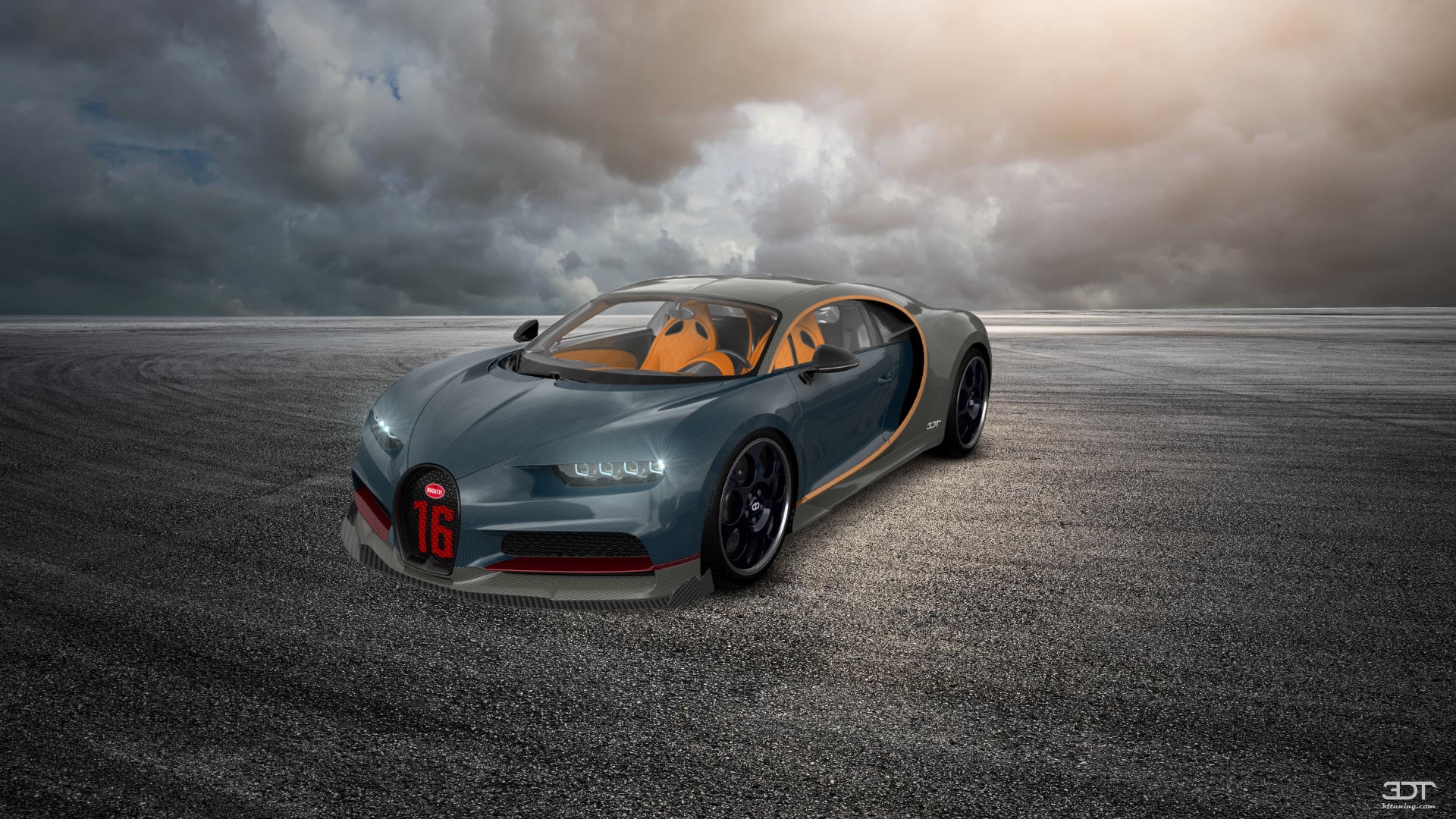 Bugatti Chiron 2 Door Coupe 2016
